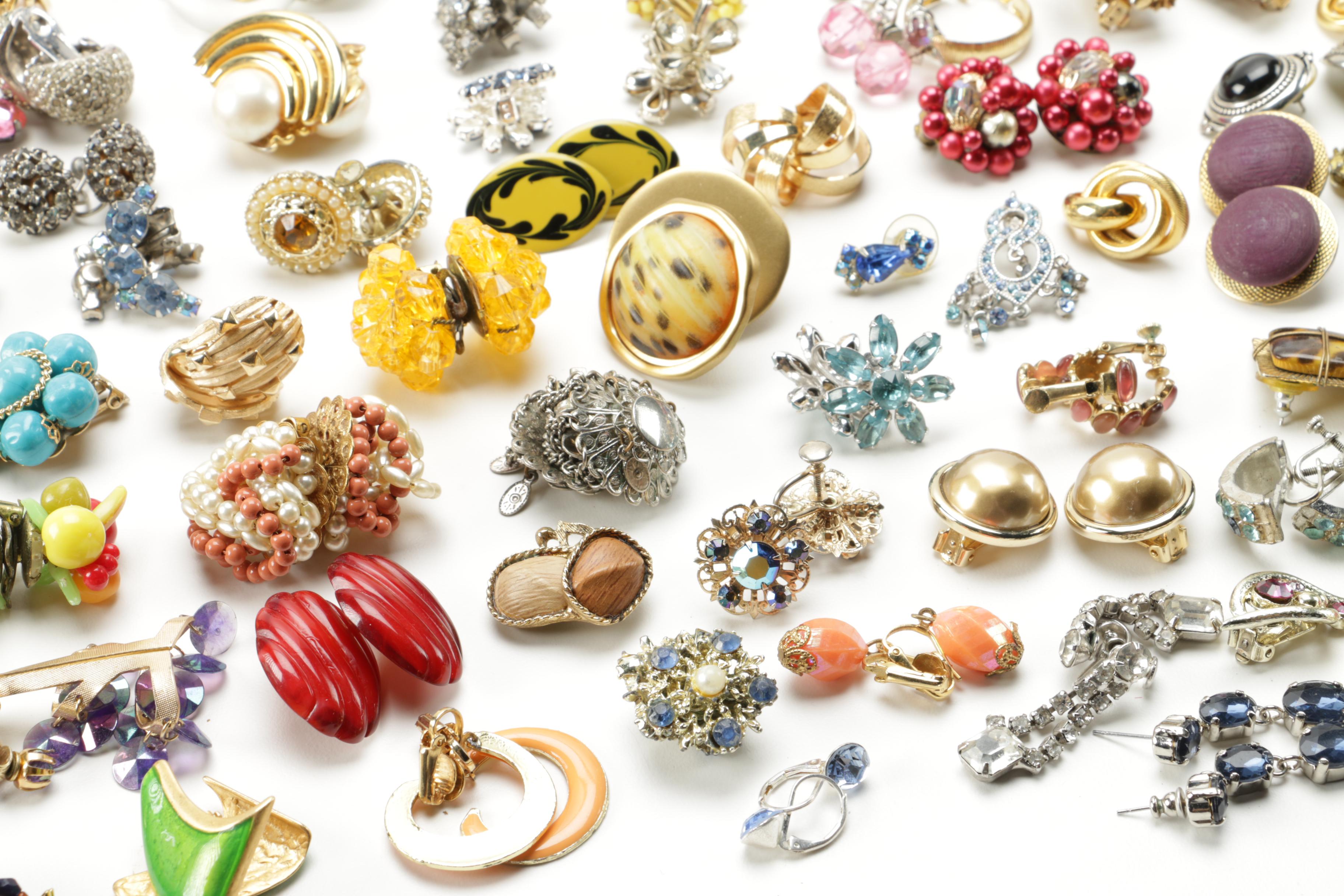 Large Selection of Costume Jewelry
