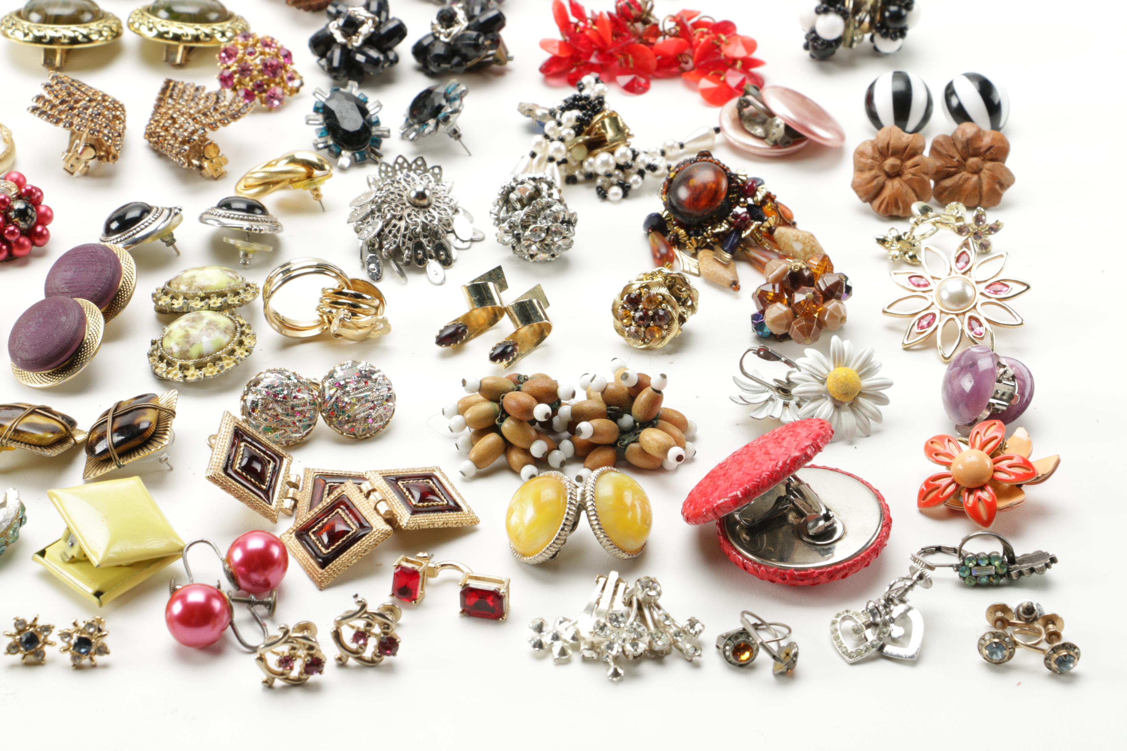 Large Selection of Costume Jewelry