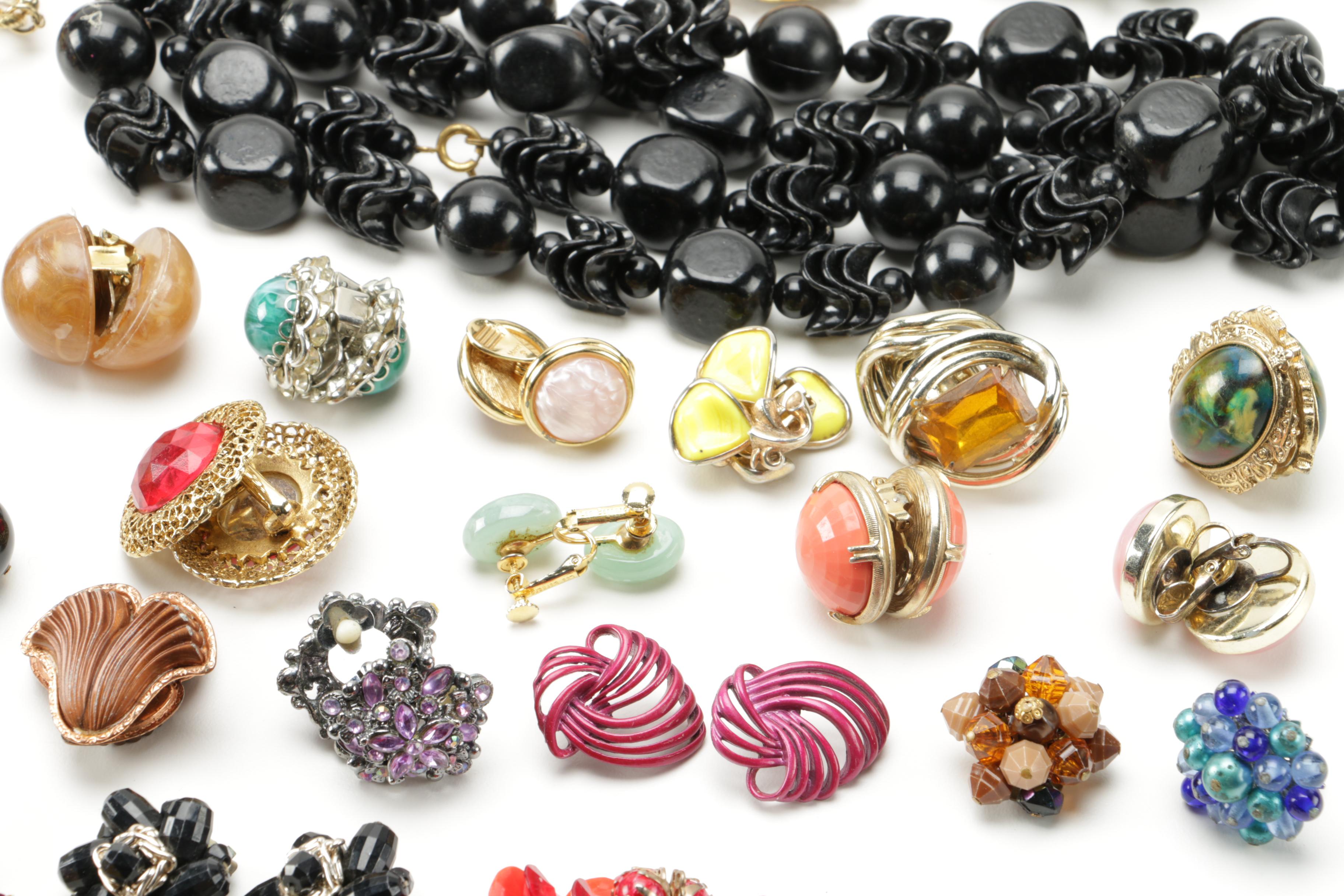 Large Selection of Costume Jewelry