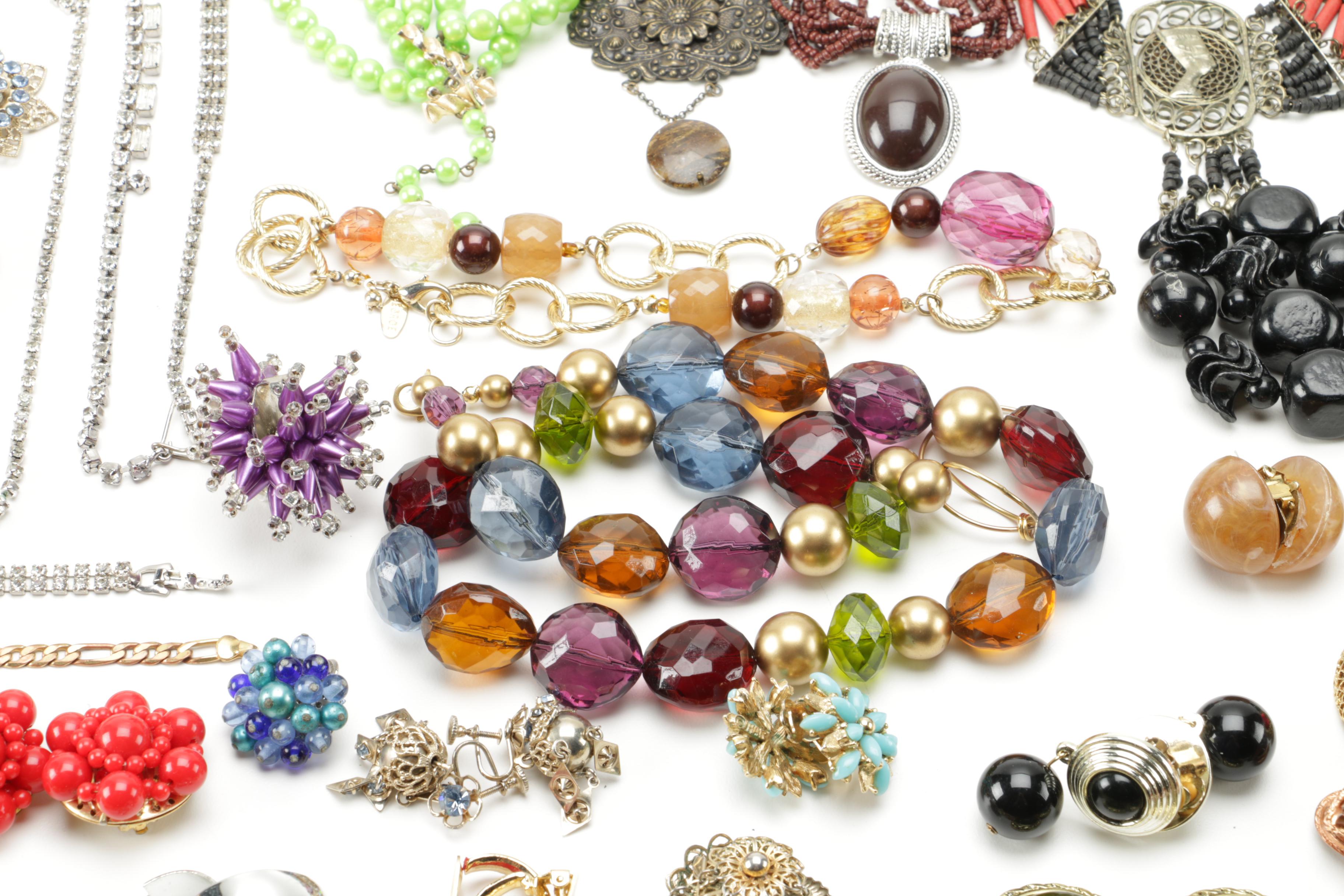 Large Selection of Costume Jewelry