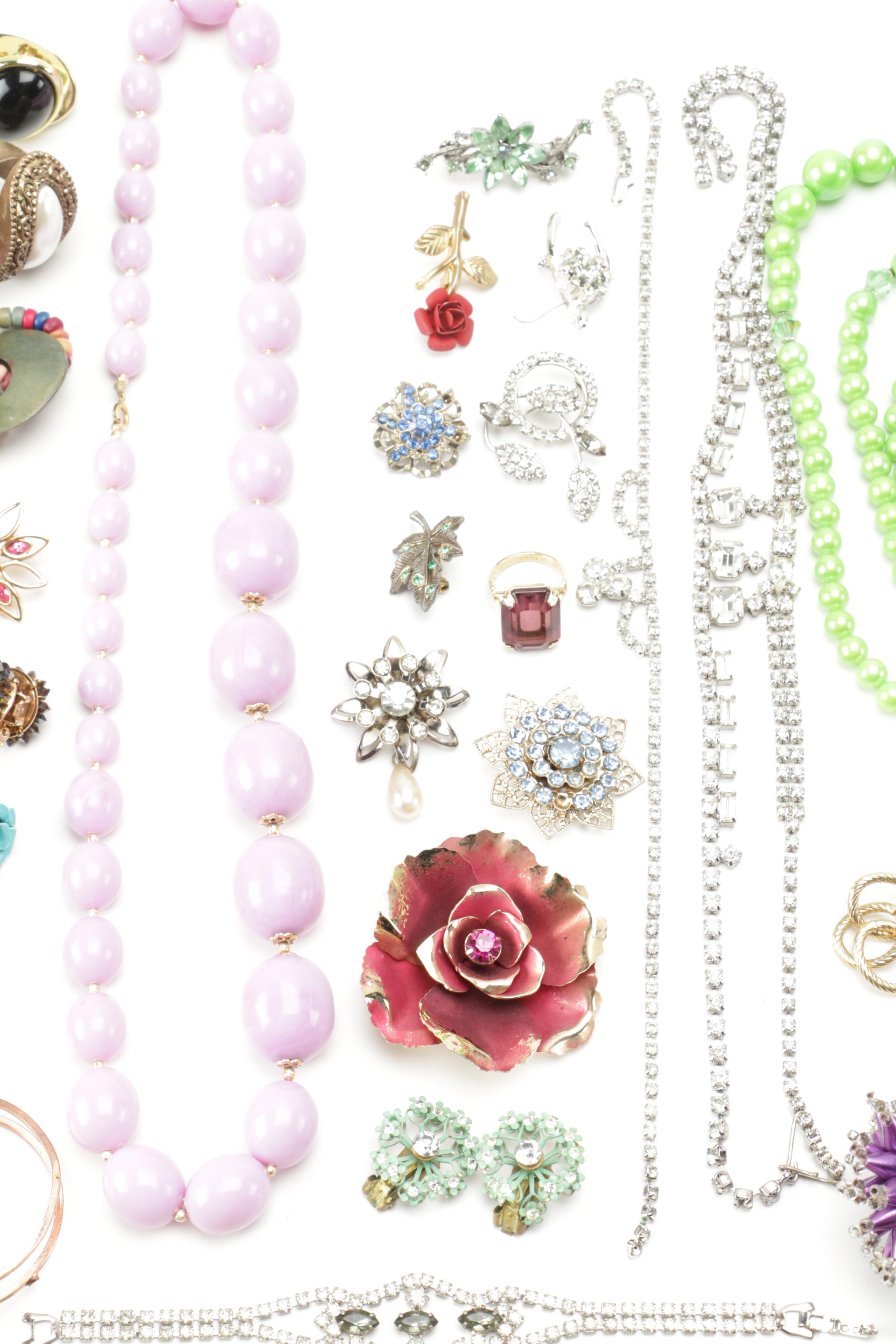 Large Selection of Costume Jewelry