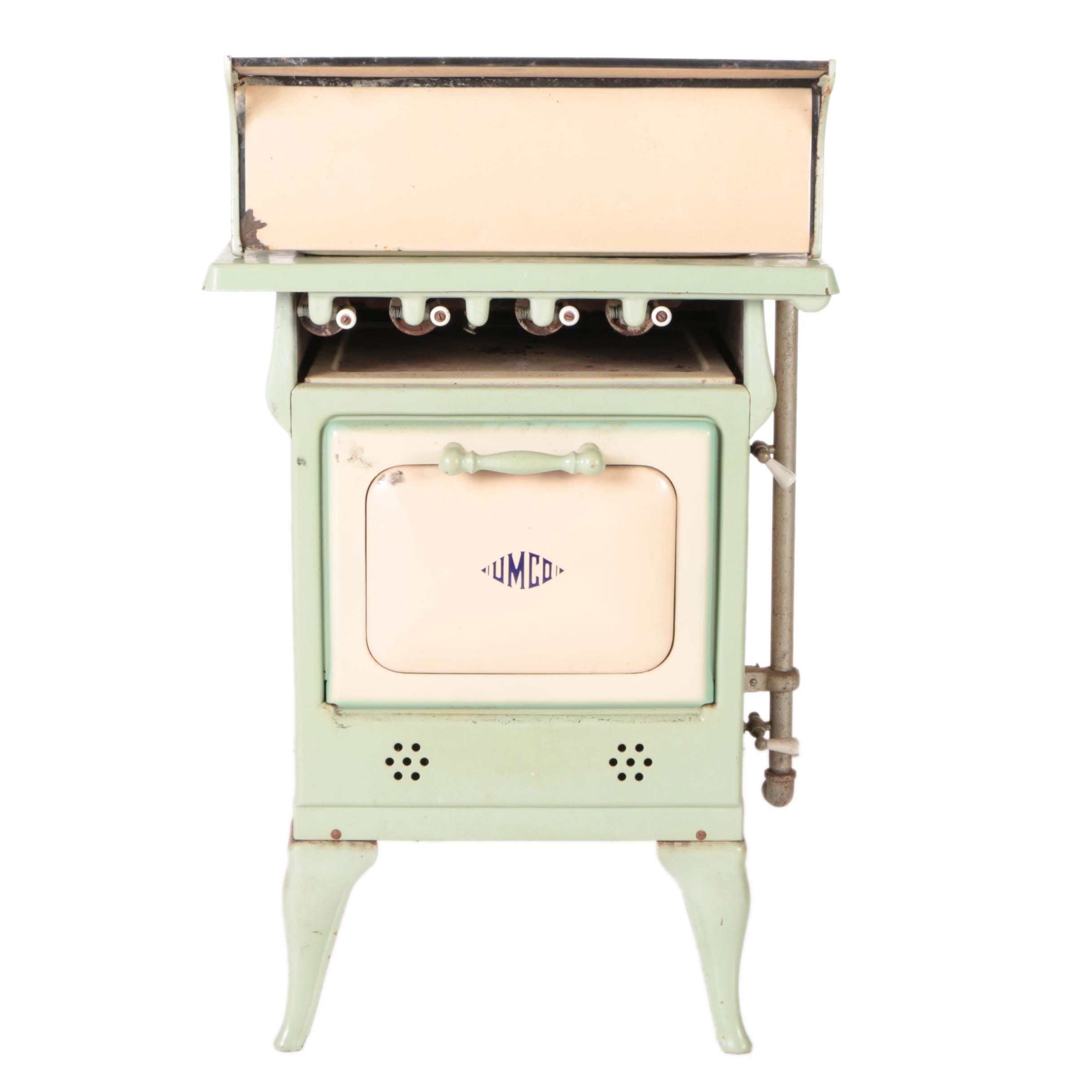 Umco Green Metal Gas Stove