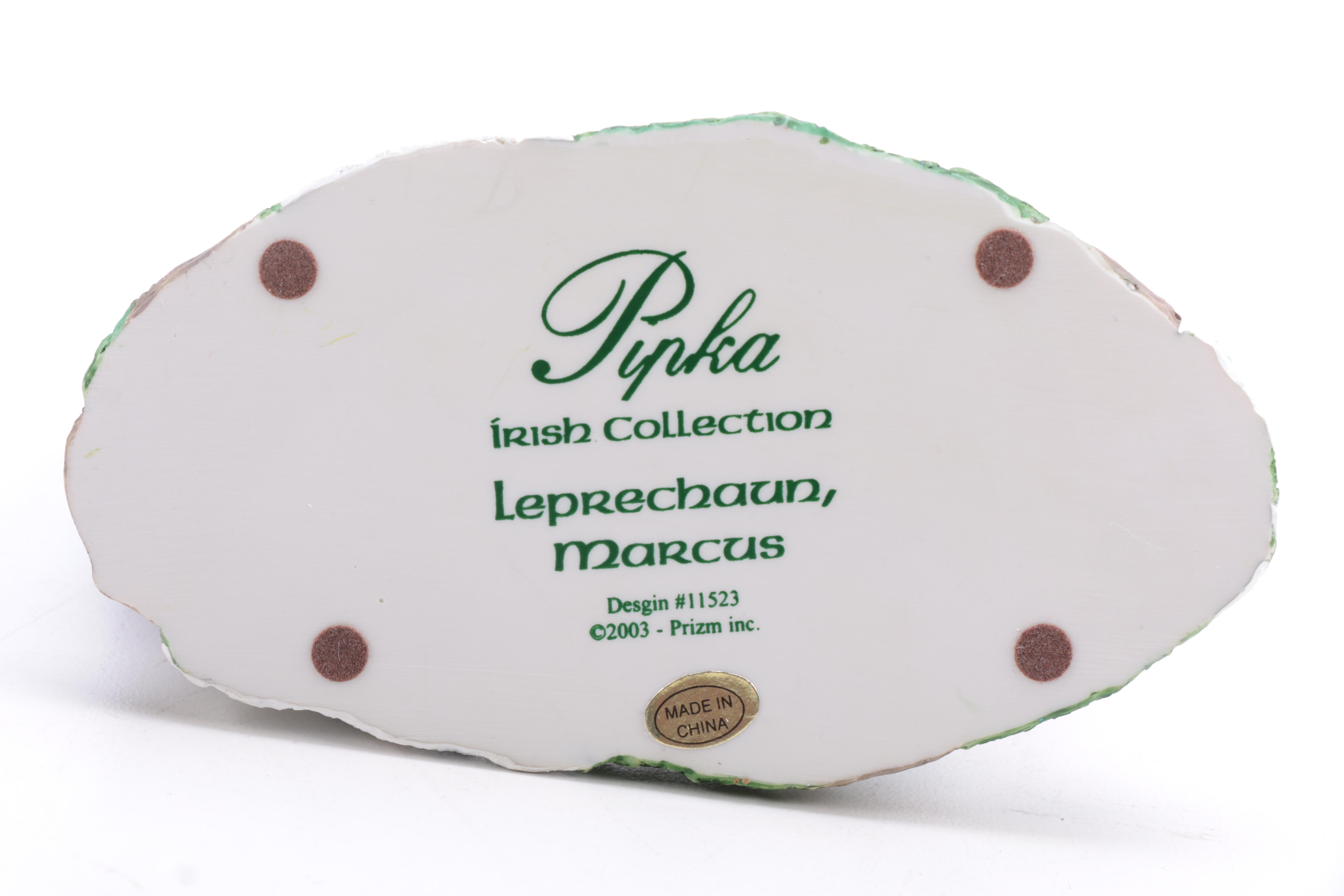 Pipka "Irish Collection" Leprechaun Figurines