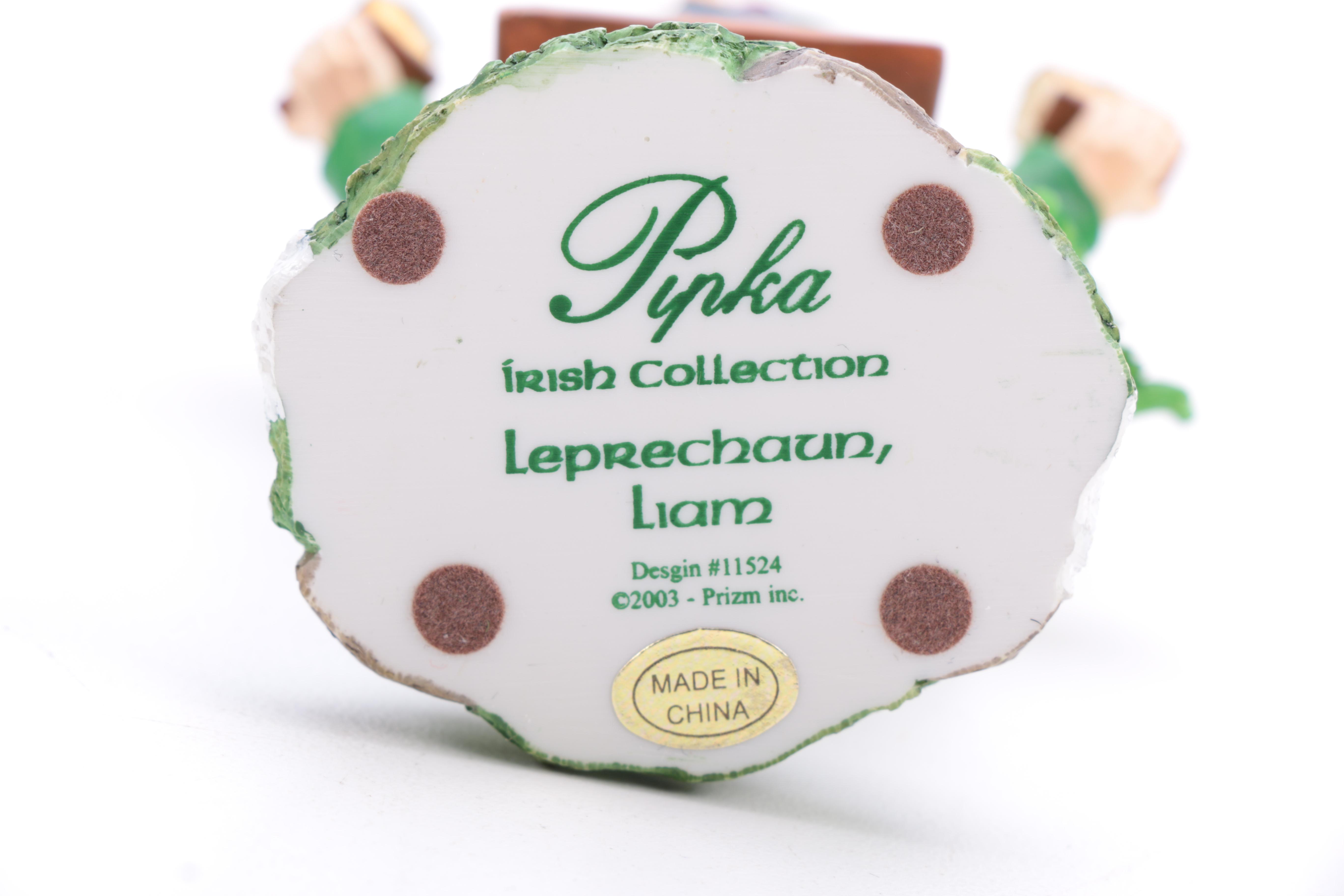 Pipka "Irish Collection" Leprechaun Figurines
