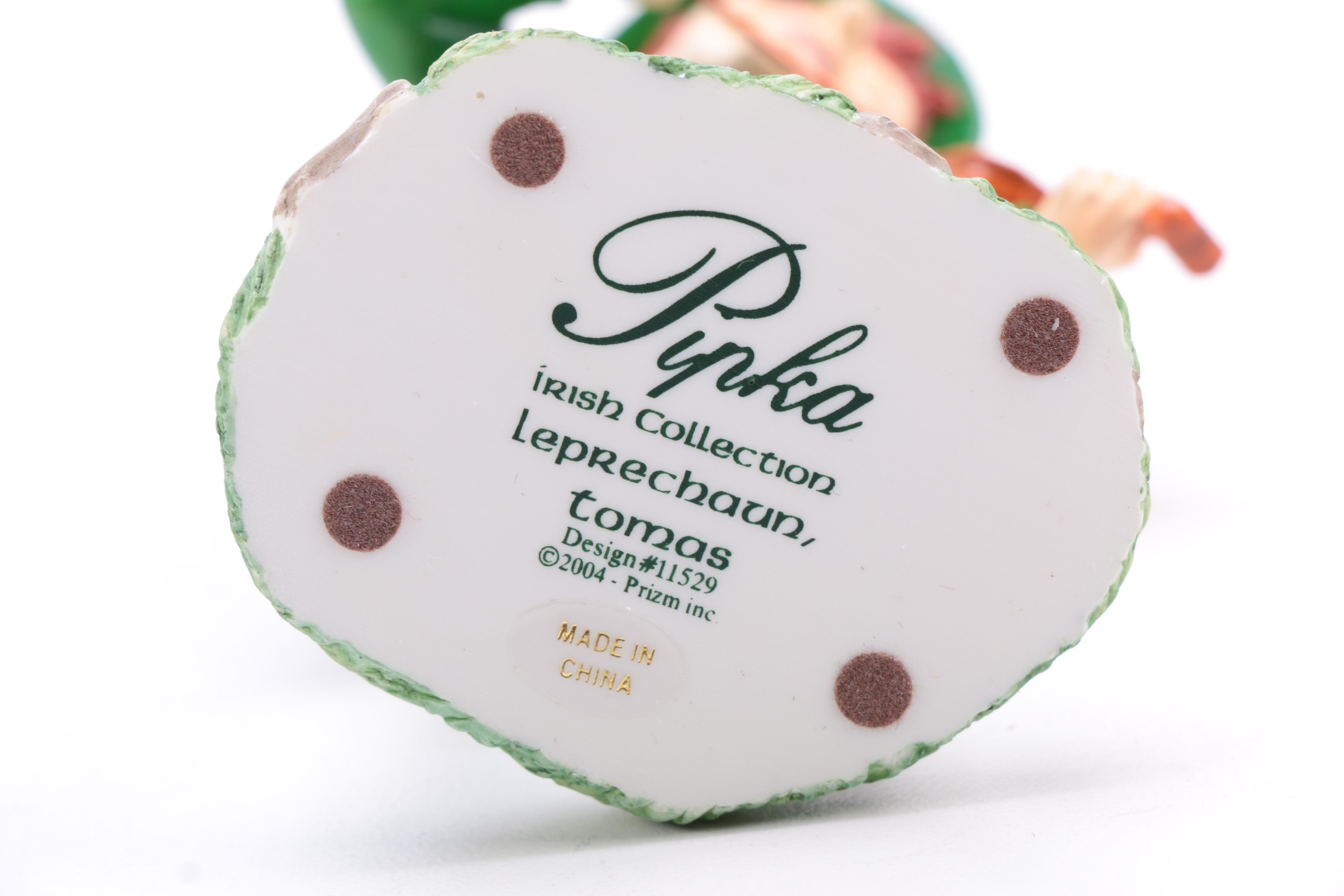 Pipka "Irish Collection" Leprechaun Figurines