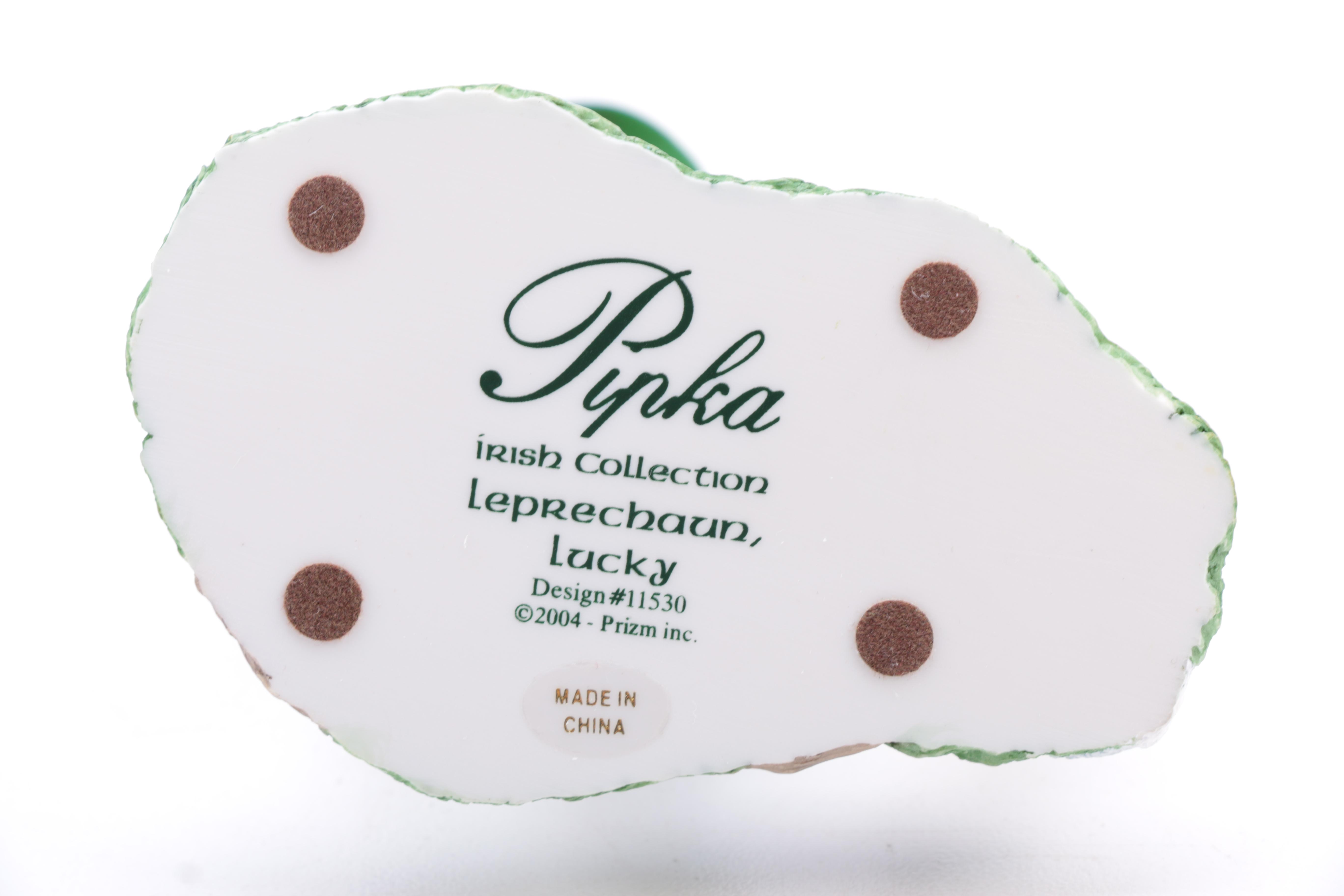 Pipka "Irish Collection" Leprechaun Figurines