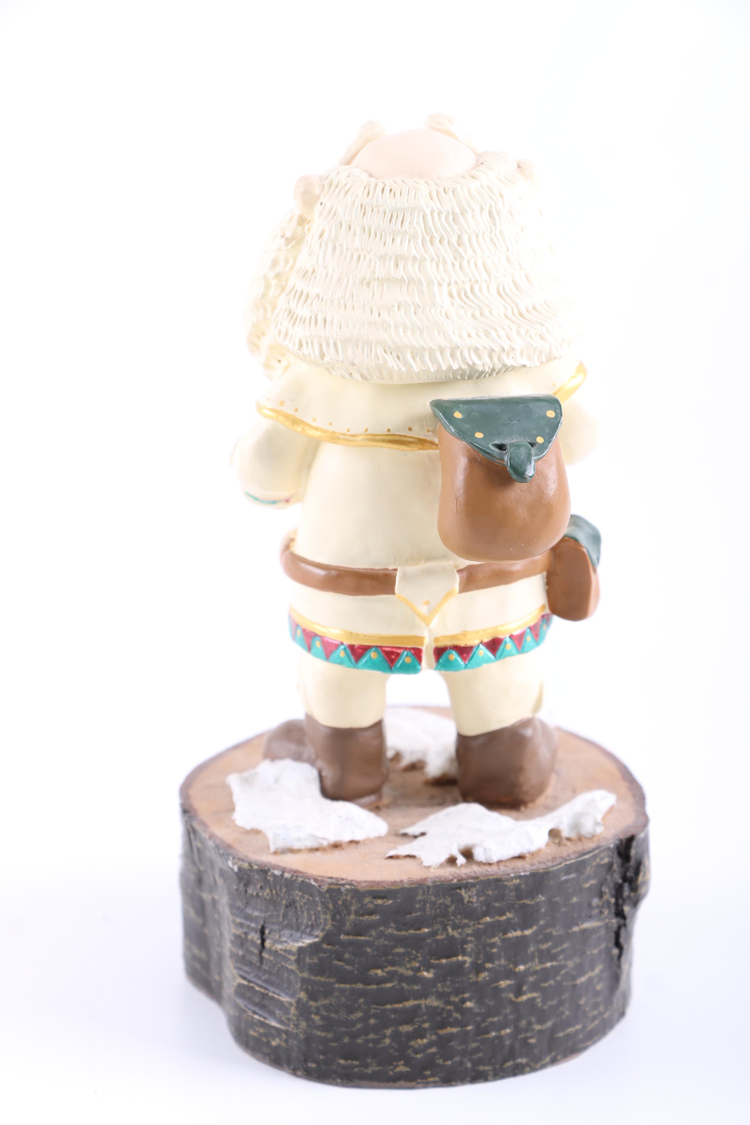 Collection of "Just Believe" Santa Figurines