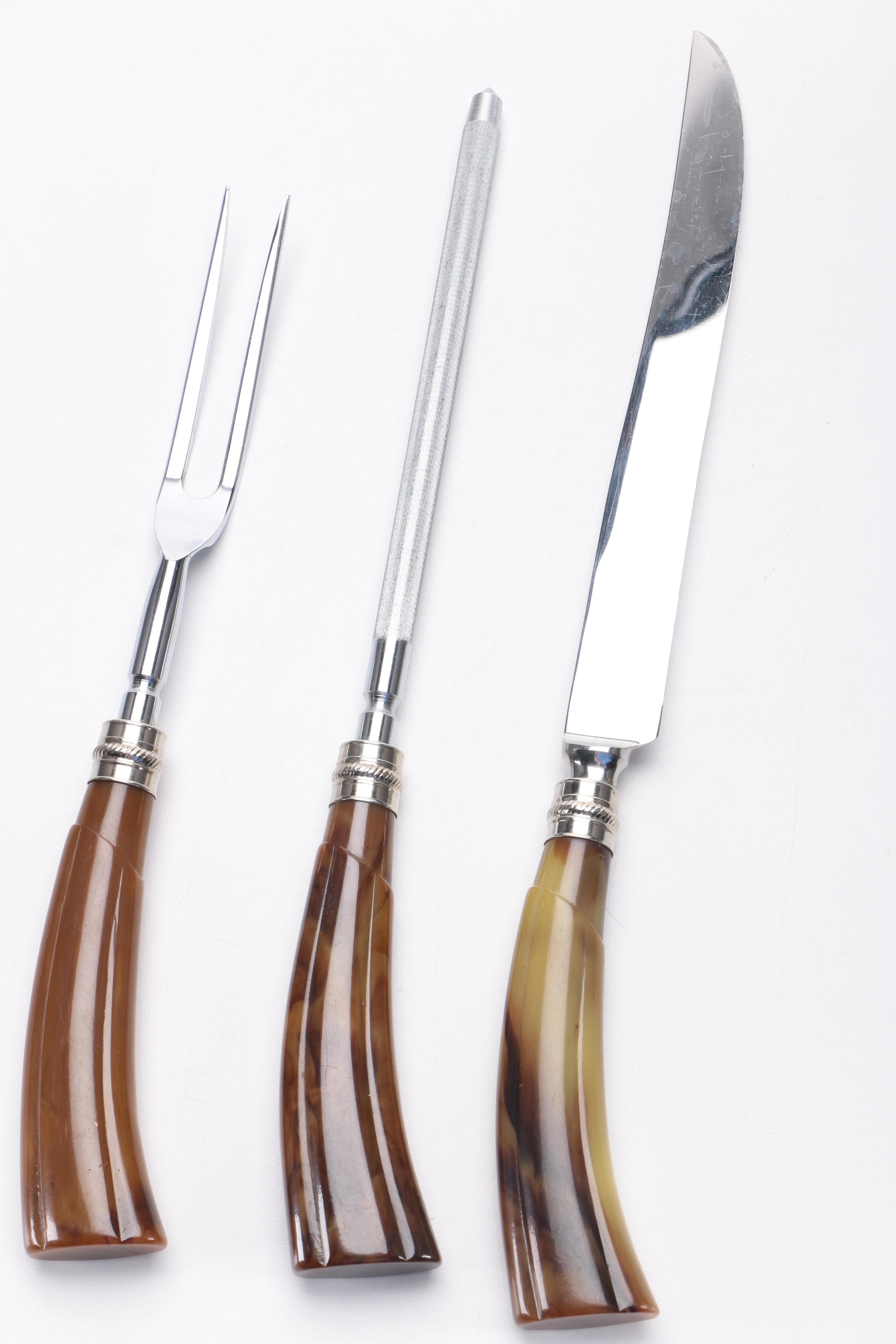 Crown Crest Carving Set