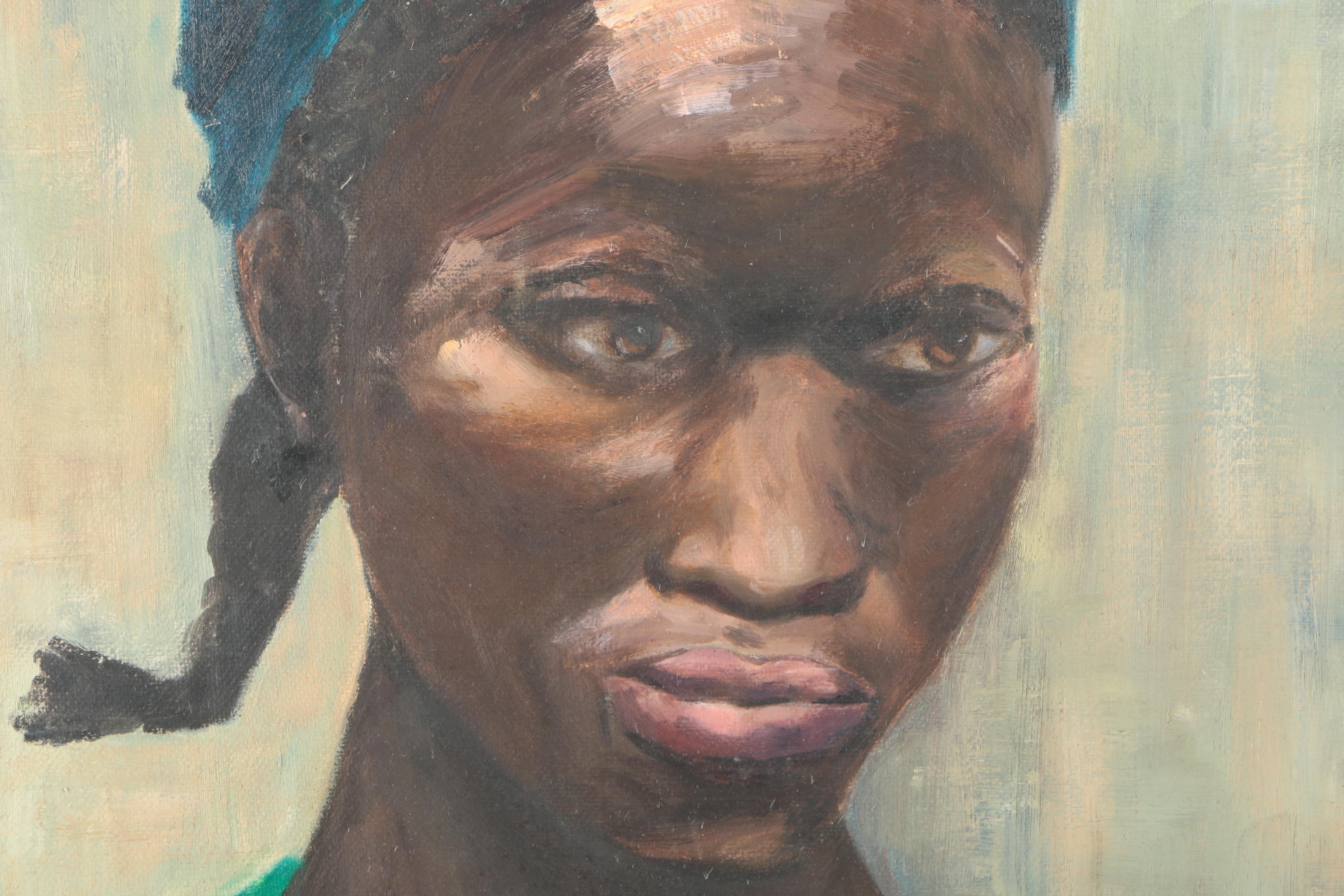 Marian Brown Oil Paintings on Canvas Board "Debut" and "Emergence"