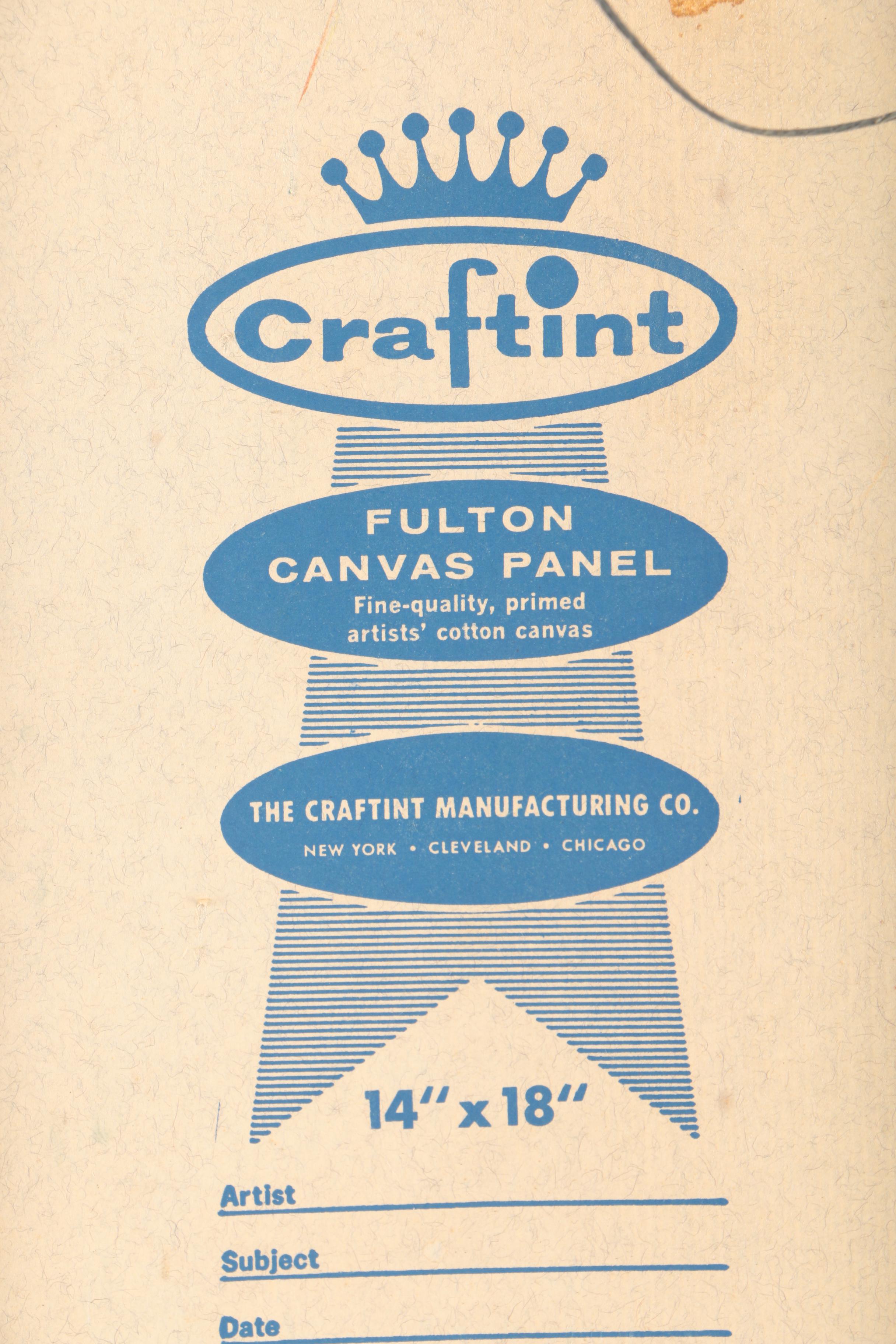 Marian Brown Oil Paintings on Canvas Board "Debut" and "Emergence"