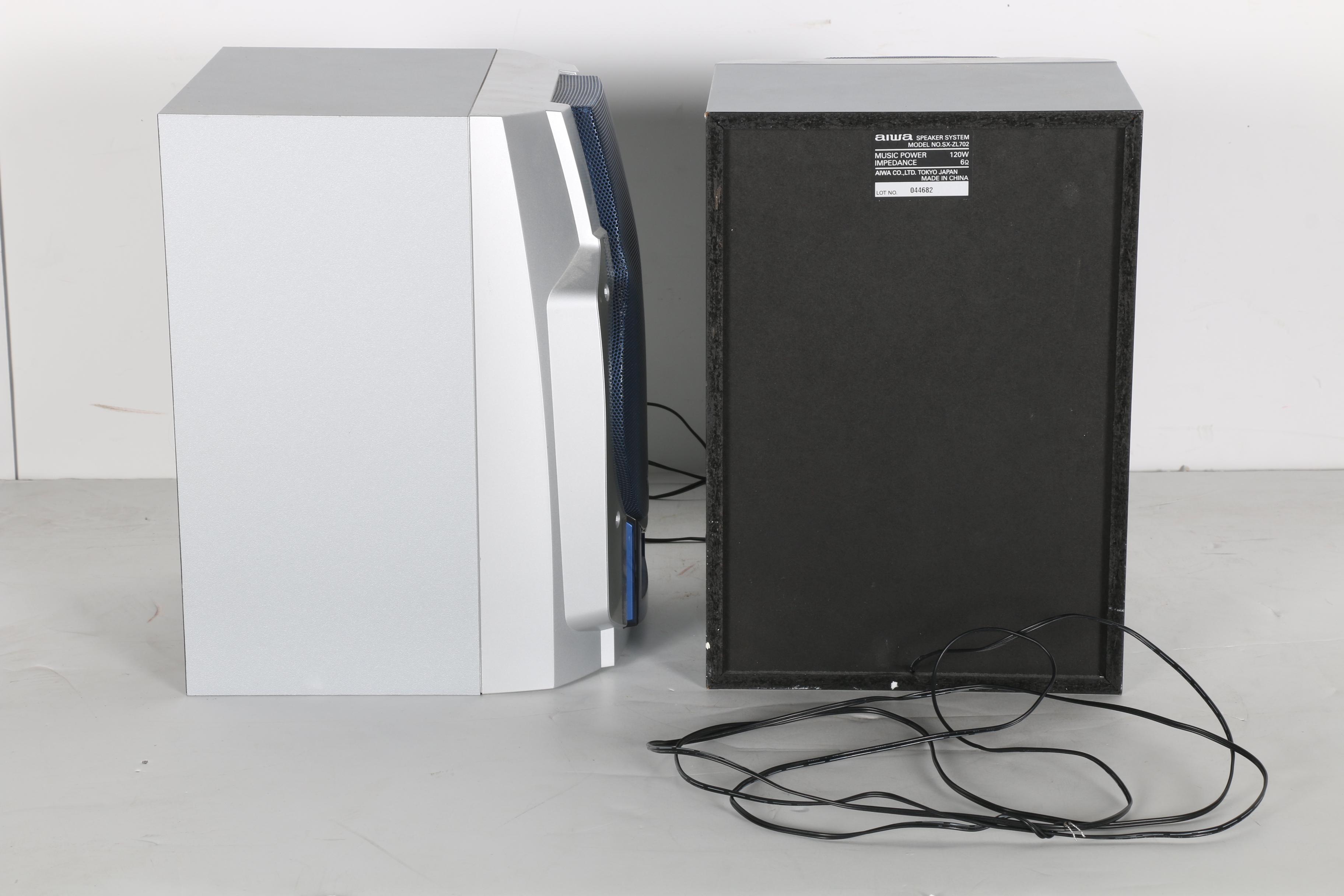 Aiwa Digital Audio System and Speakers