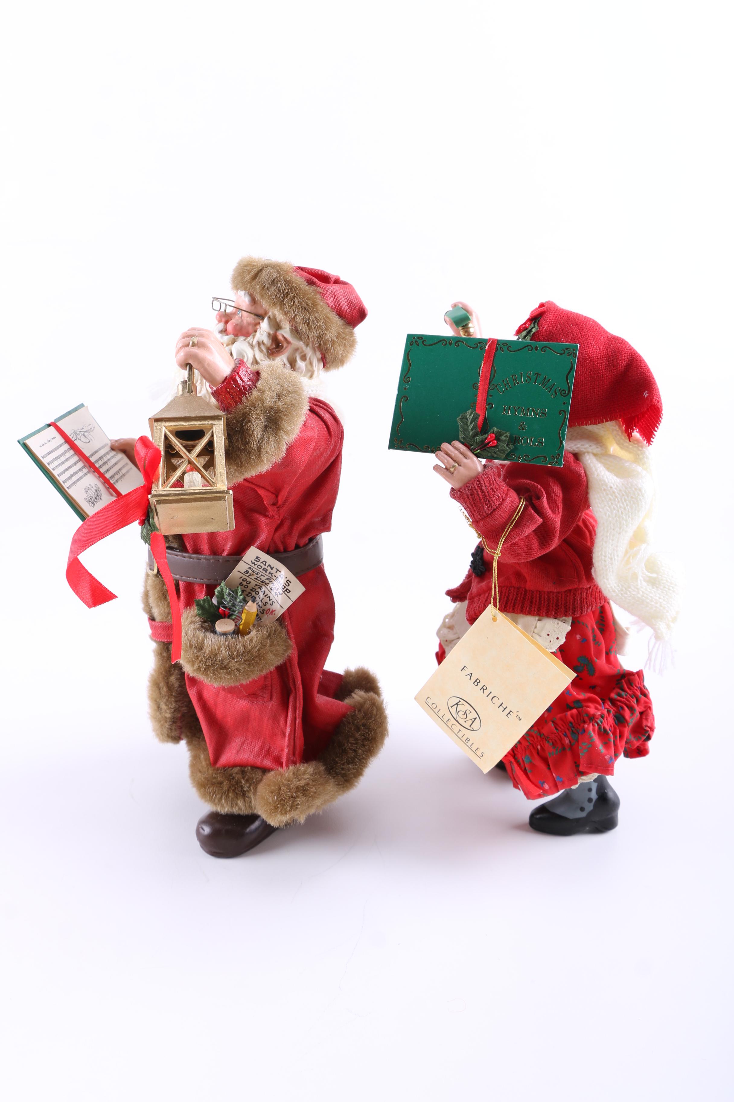 Kurt S. Adler Fabriché Collection Figurines