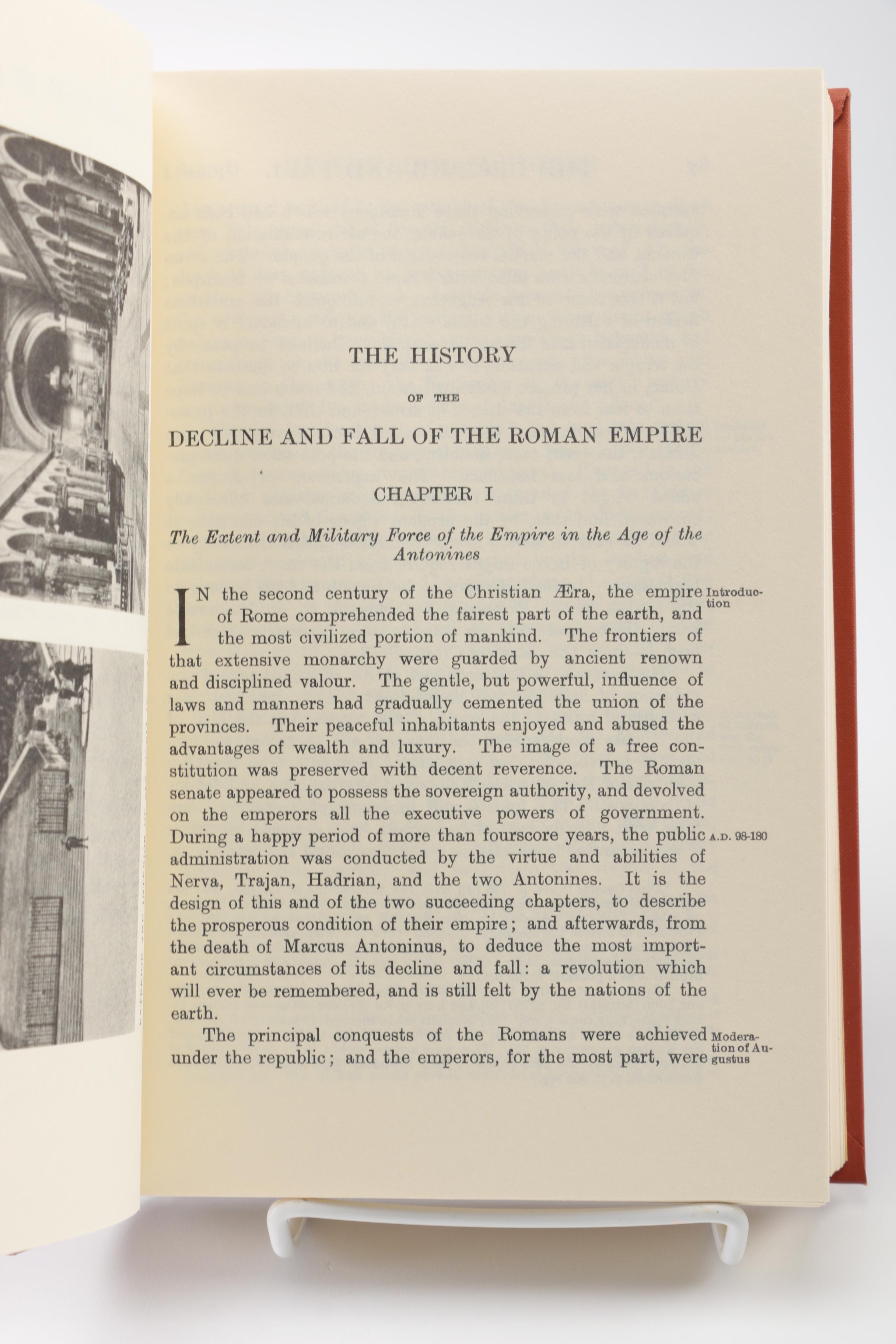 Complete Set of "The Decline and Fall of the Roman Empire" by Edward Gibbon
