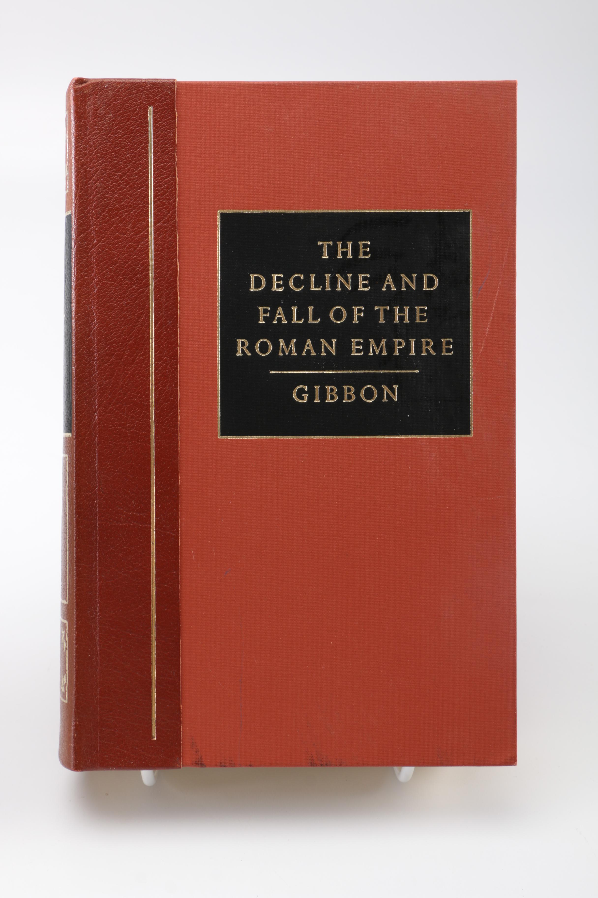 Complete Set of "The Decline and Fall of the Roman Empire" by Edward Gibbon