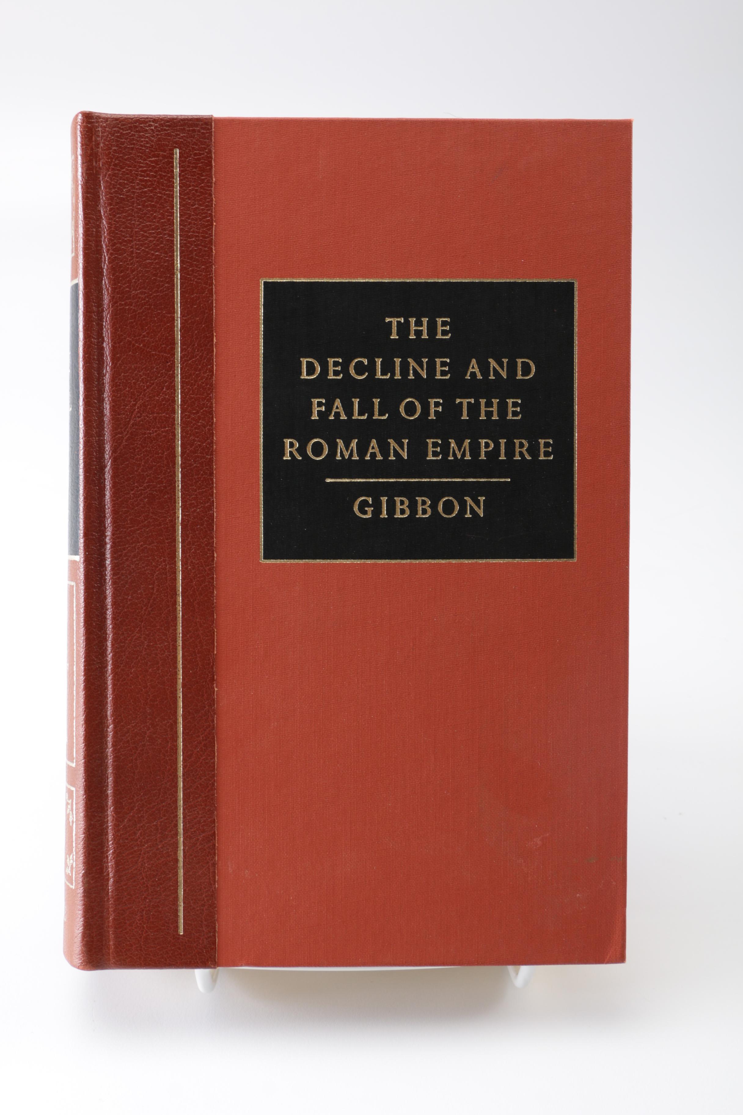 Complete Set of "The Decline and Fall of the Roman Empire" by Edward Gibbon