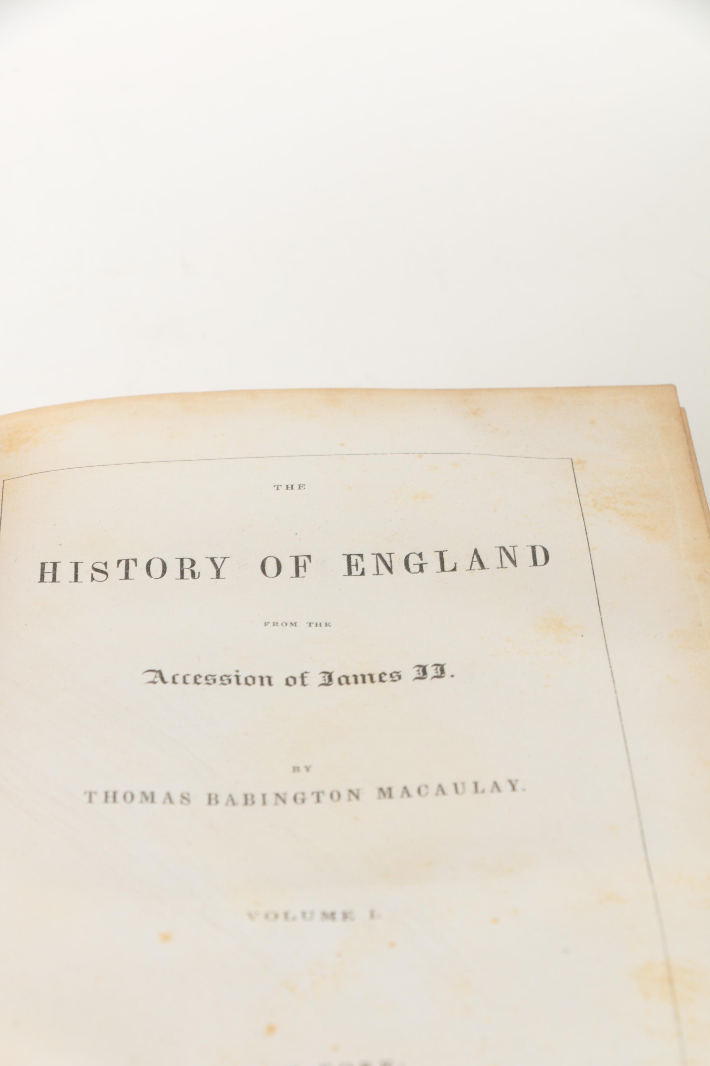 Assortment of History Books