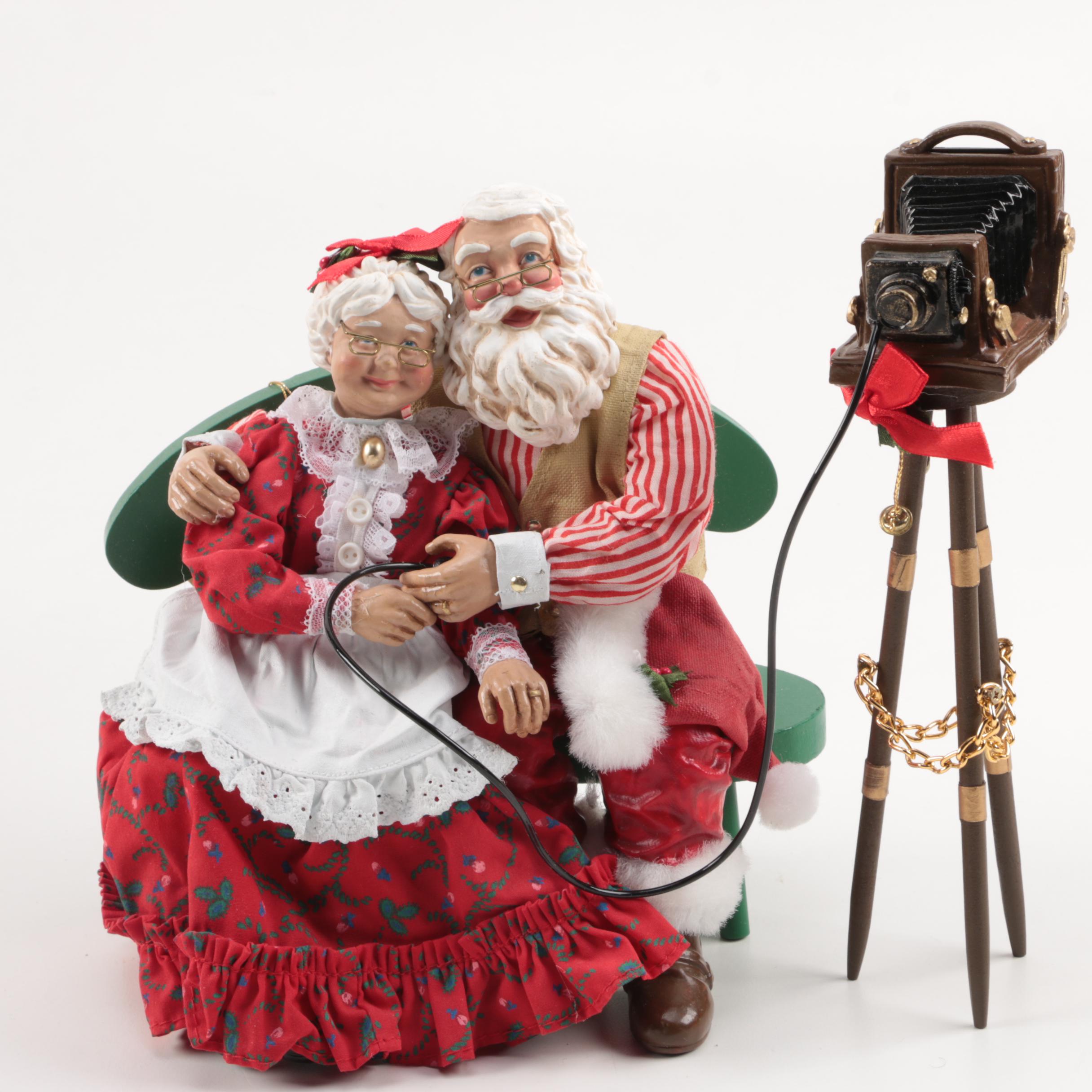 Assortment of Santa Figurines