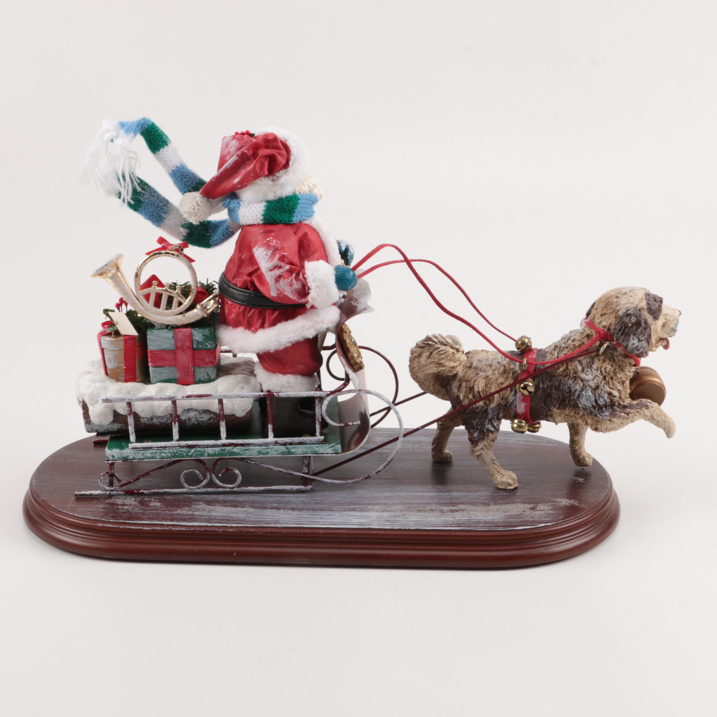 Assortment of Santa Figurines