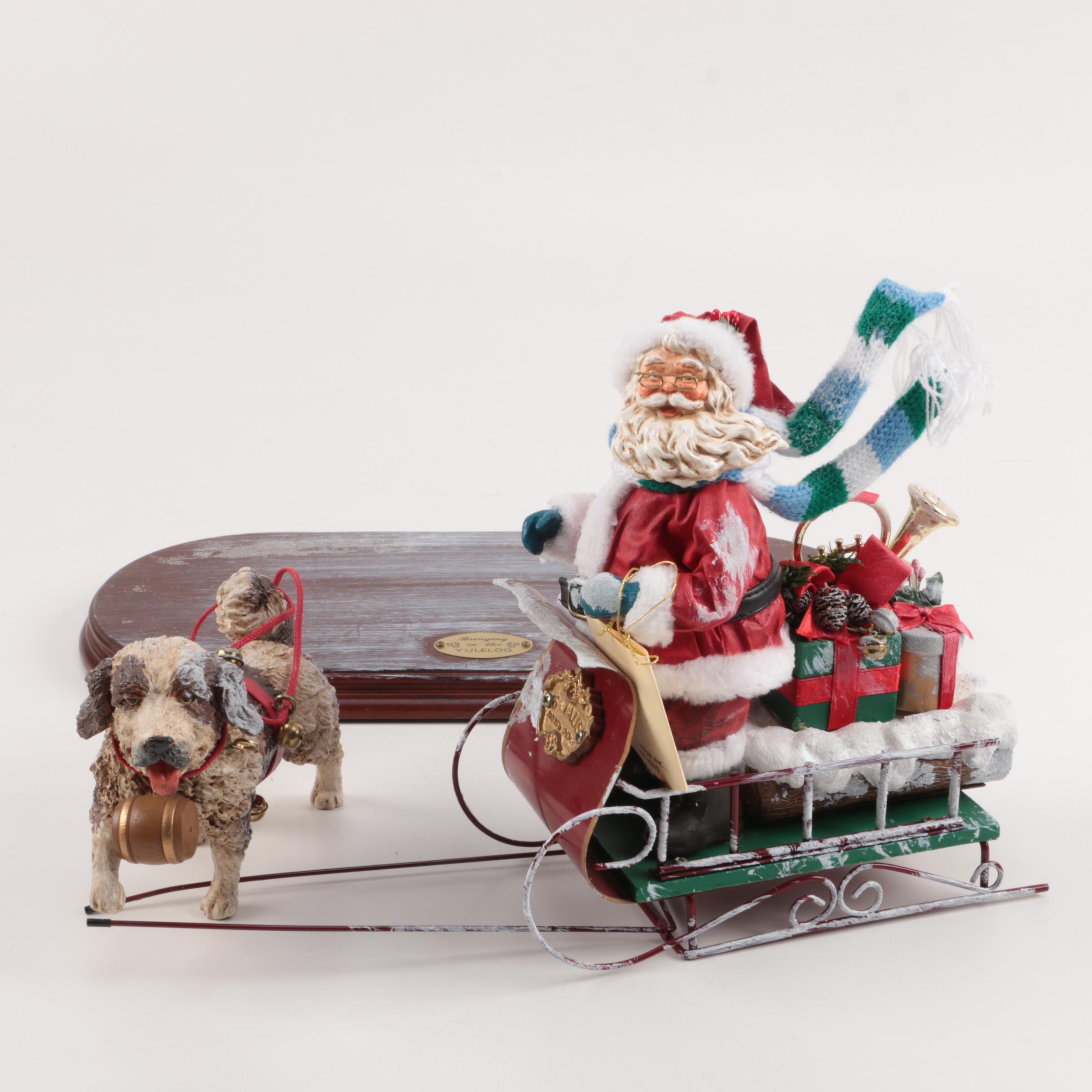 Assortment of Santa Figurines