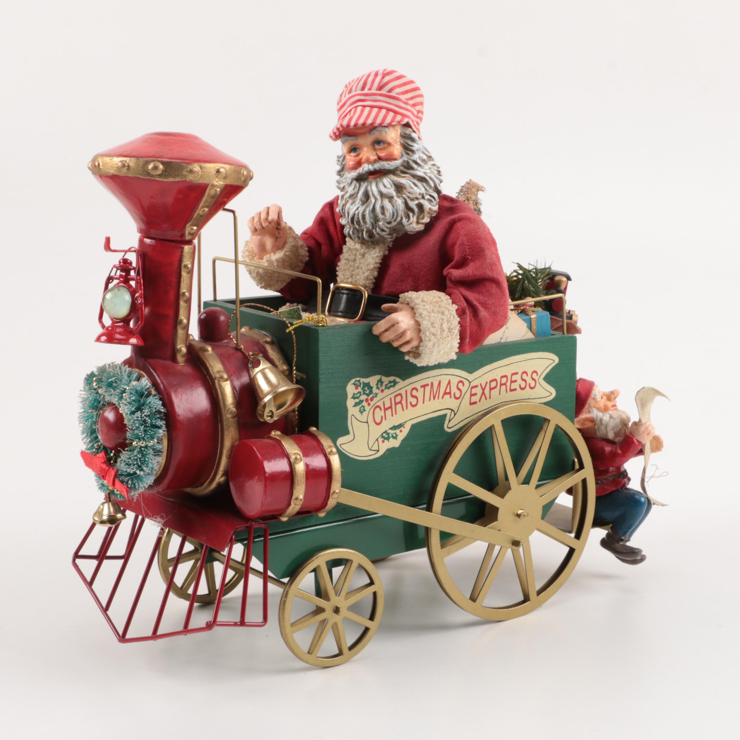 Assortment of Santa Figurines