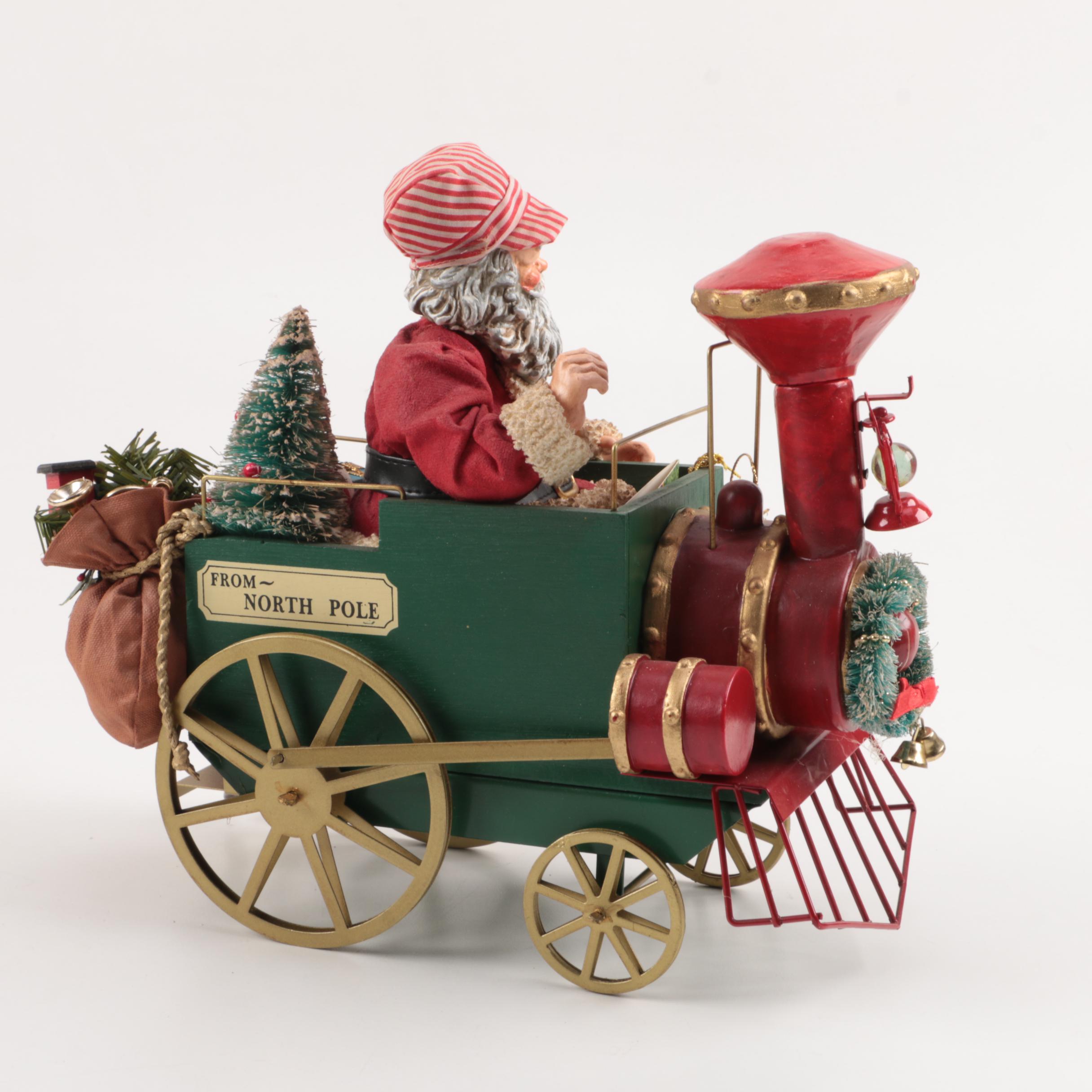 Assortment of Santa Figurines