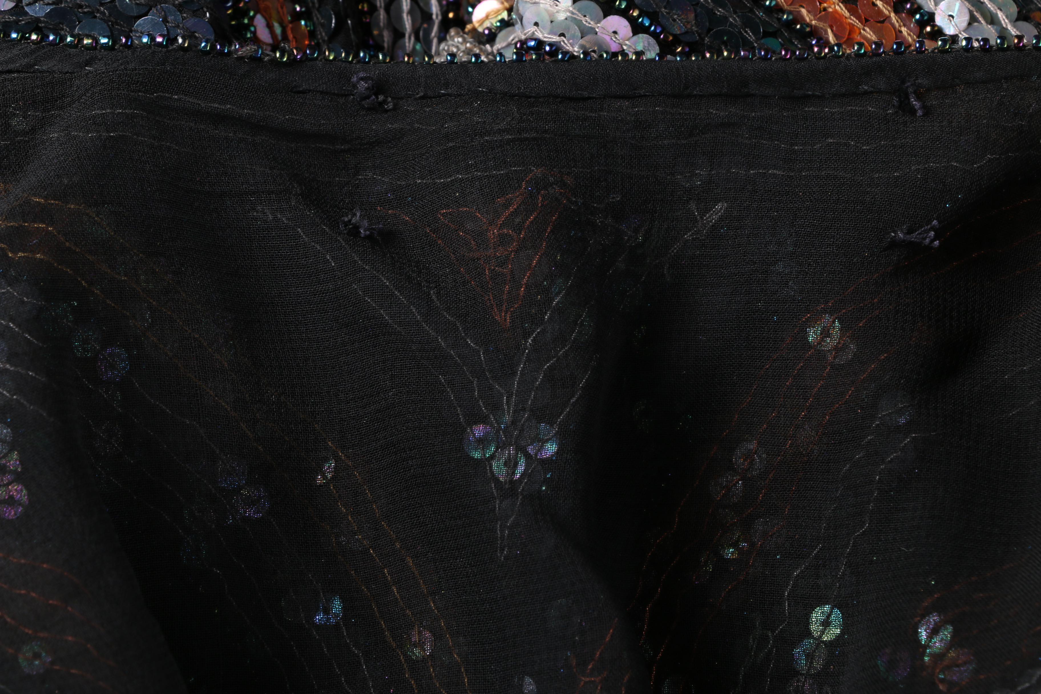 Women's Vintage Sequin Top