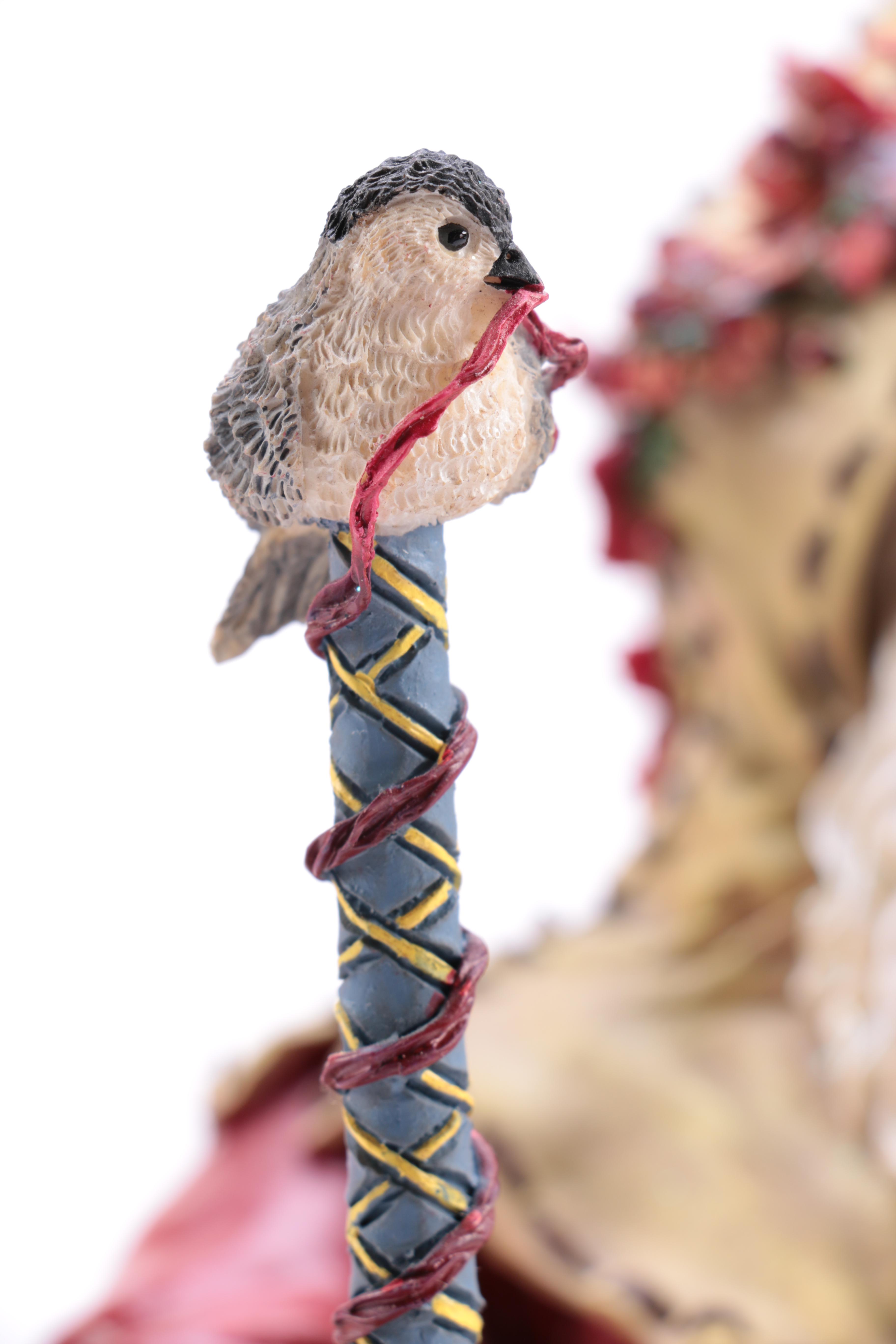 Limited Edition Christopher Radko "Frosty Leaf Santa" Figurine