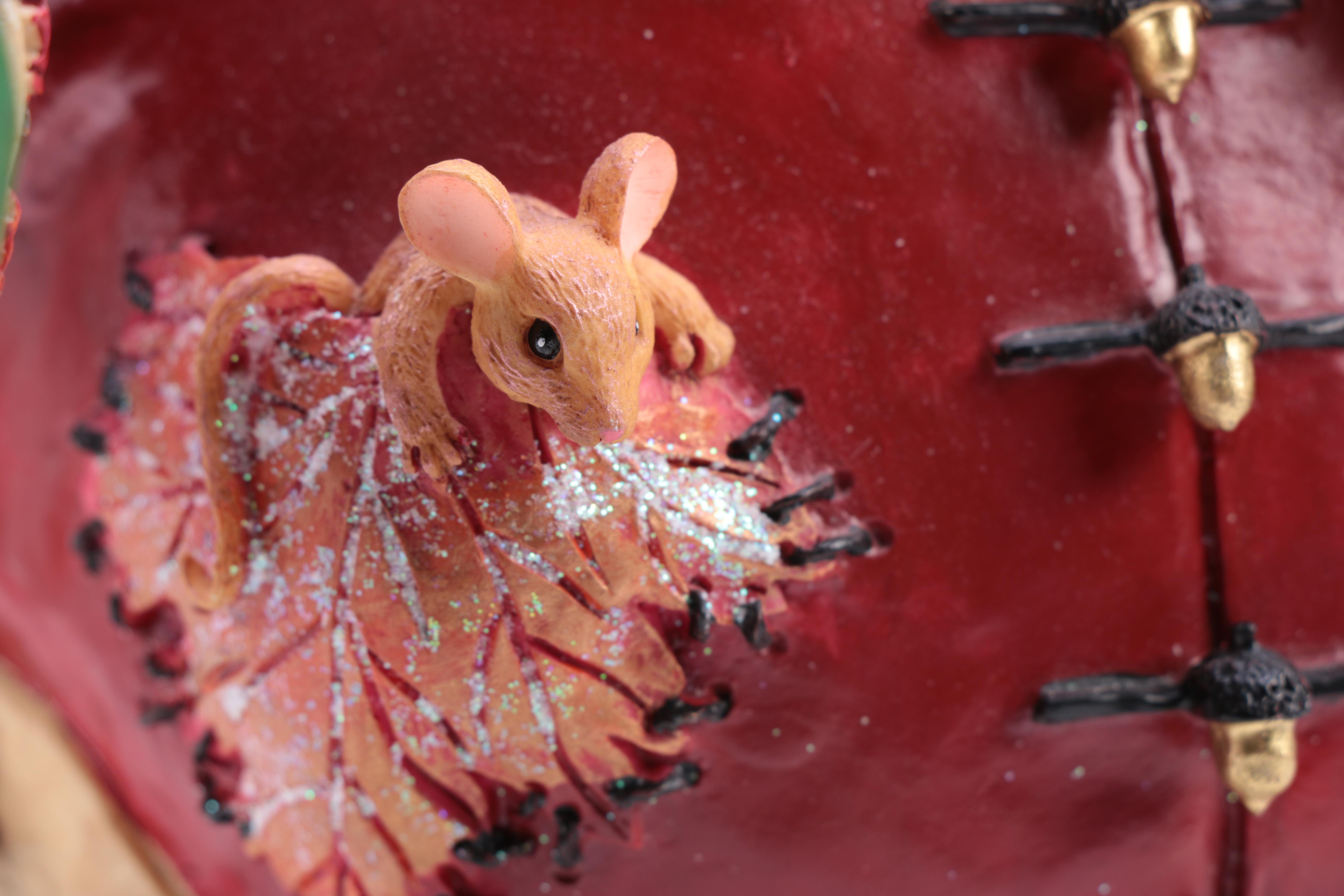 Limited Edition Christopher Radko "Frosty Leaf Santa" Figurine