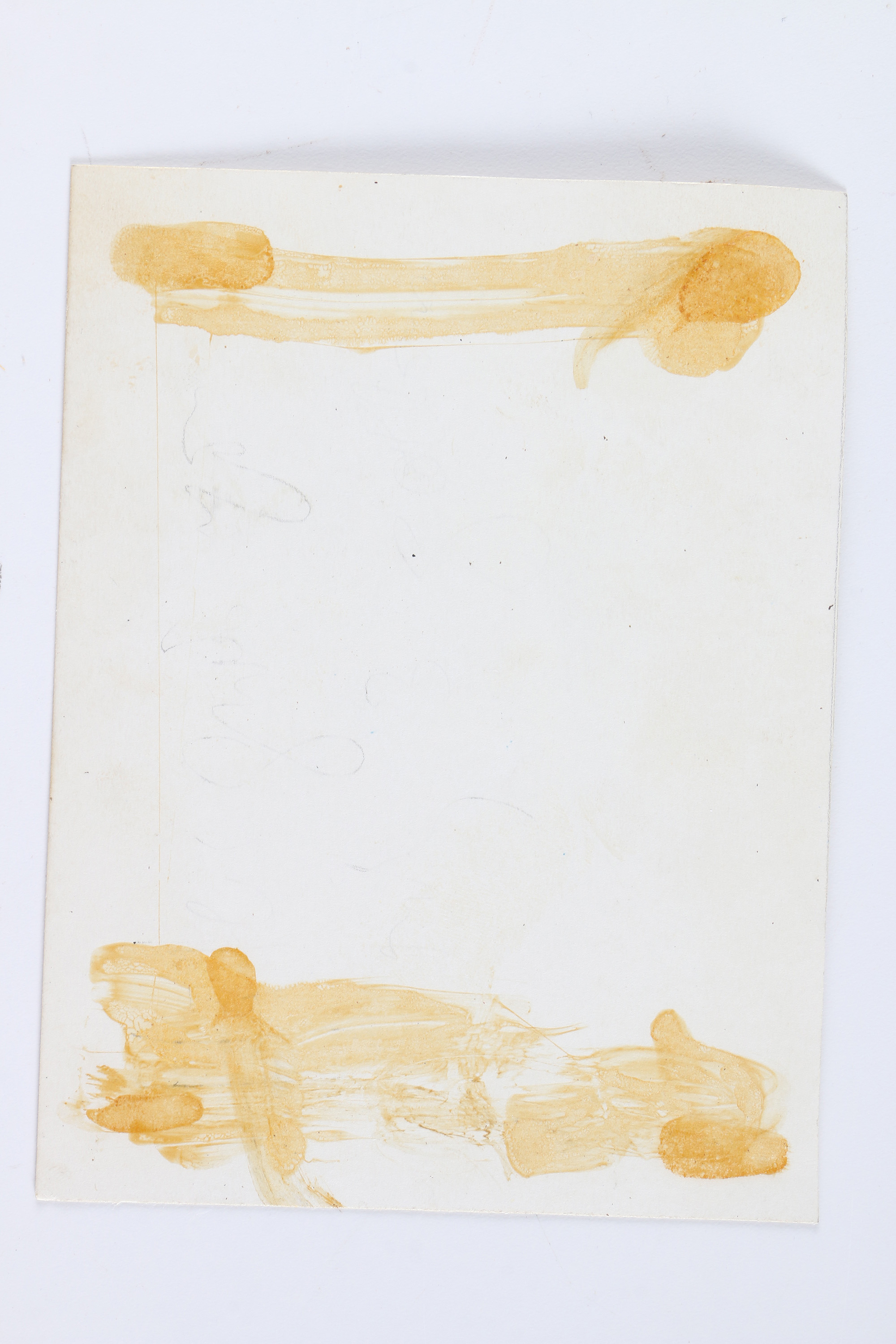 Kraus Ink Drawing on Paperboard