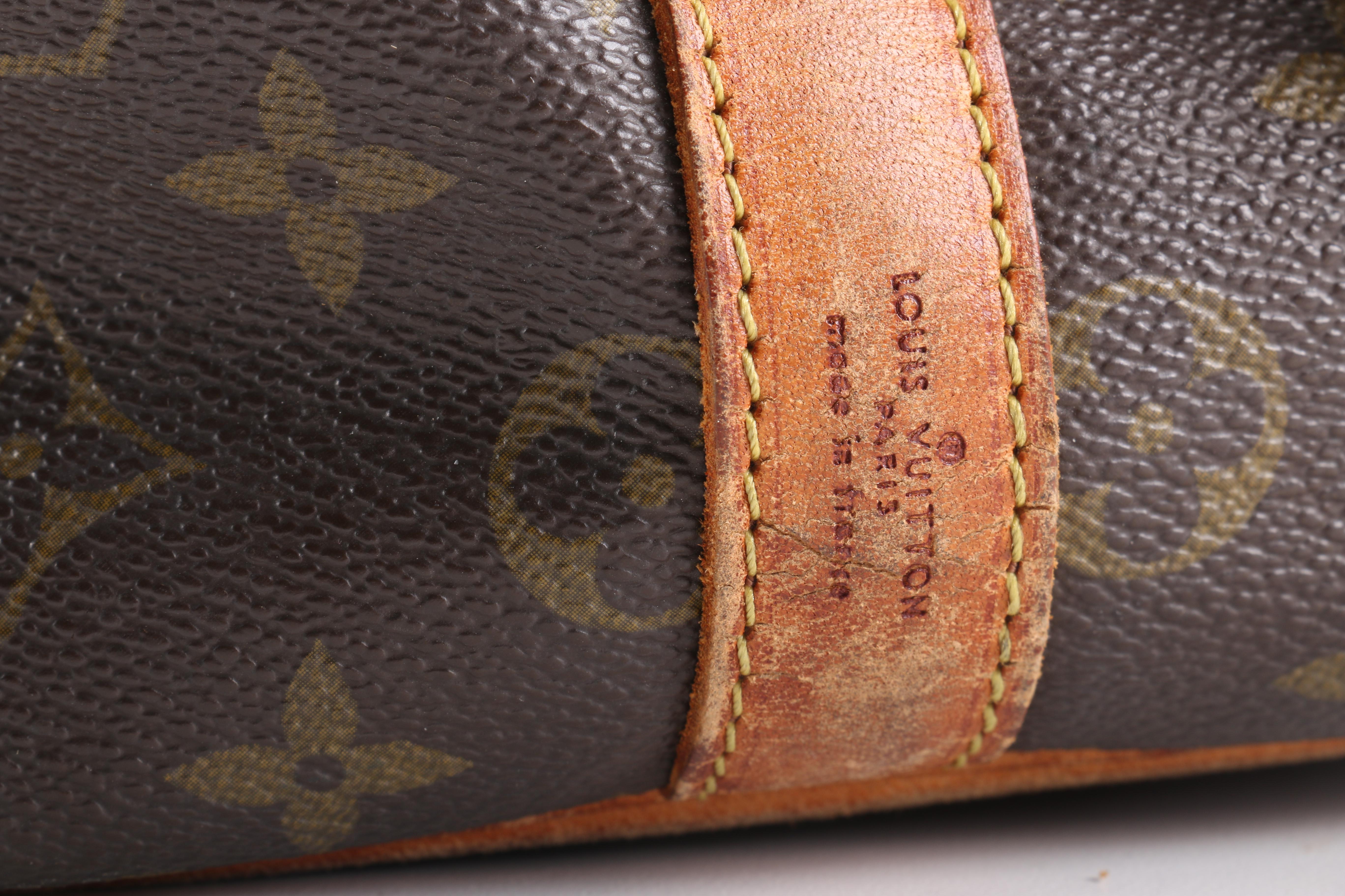 Vintage Louis Vuitton Monogrammed Bucket Bag