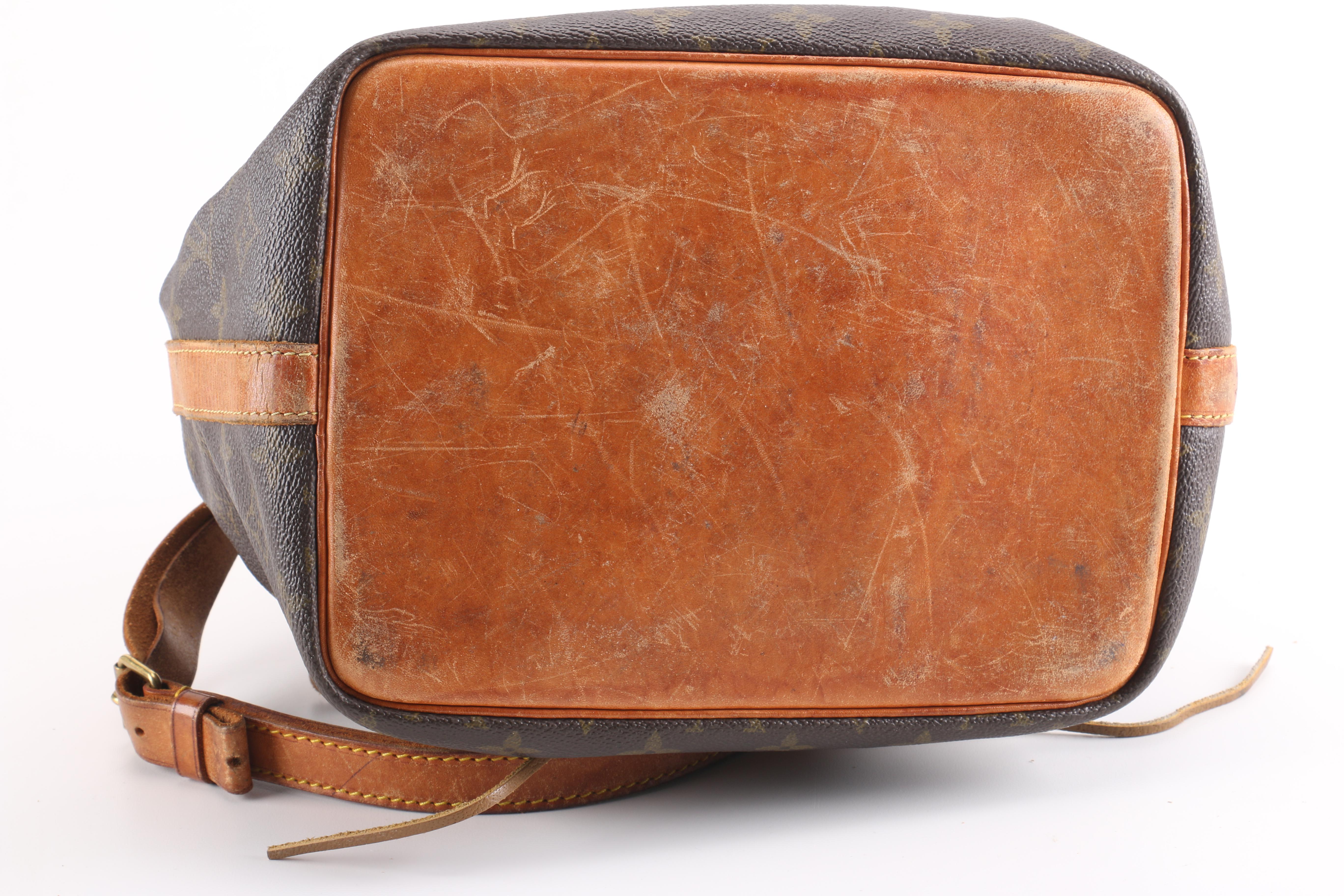 Vintage Louis Vuitton Monogrammed Bucket Bag