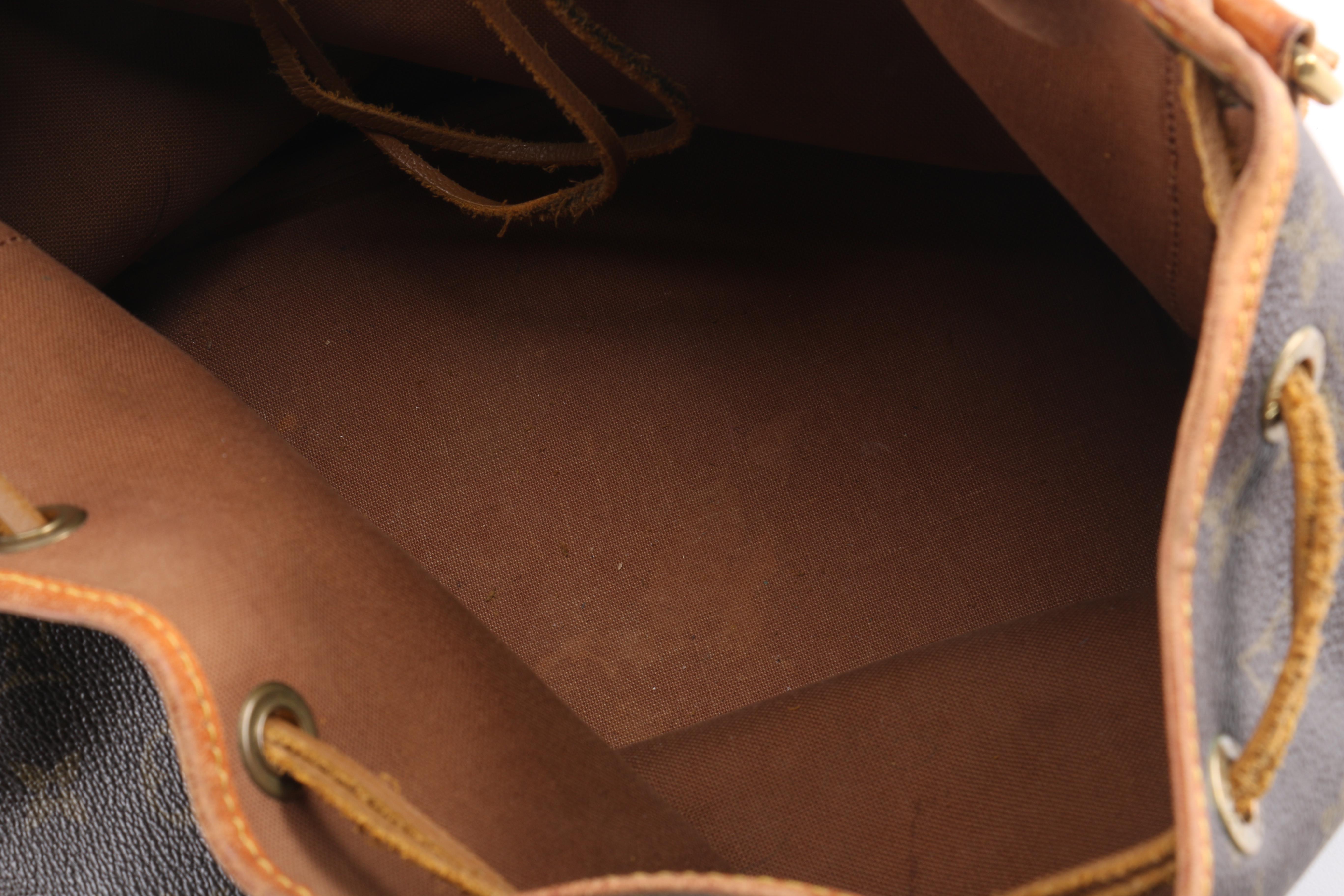 Vintage Louis Vuitton Monogrammed Bucket Bag