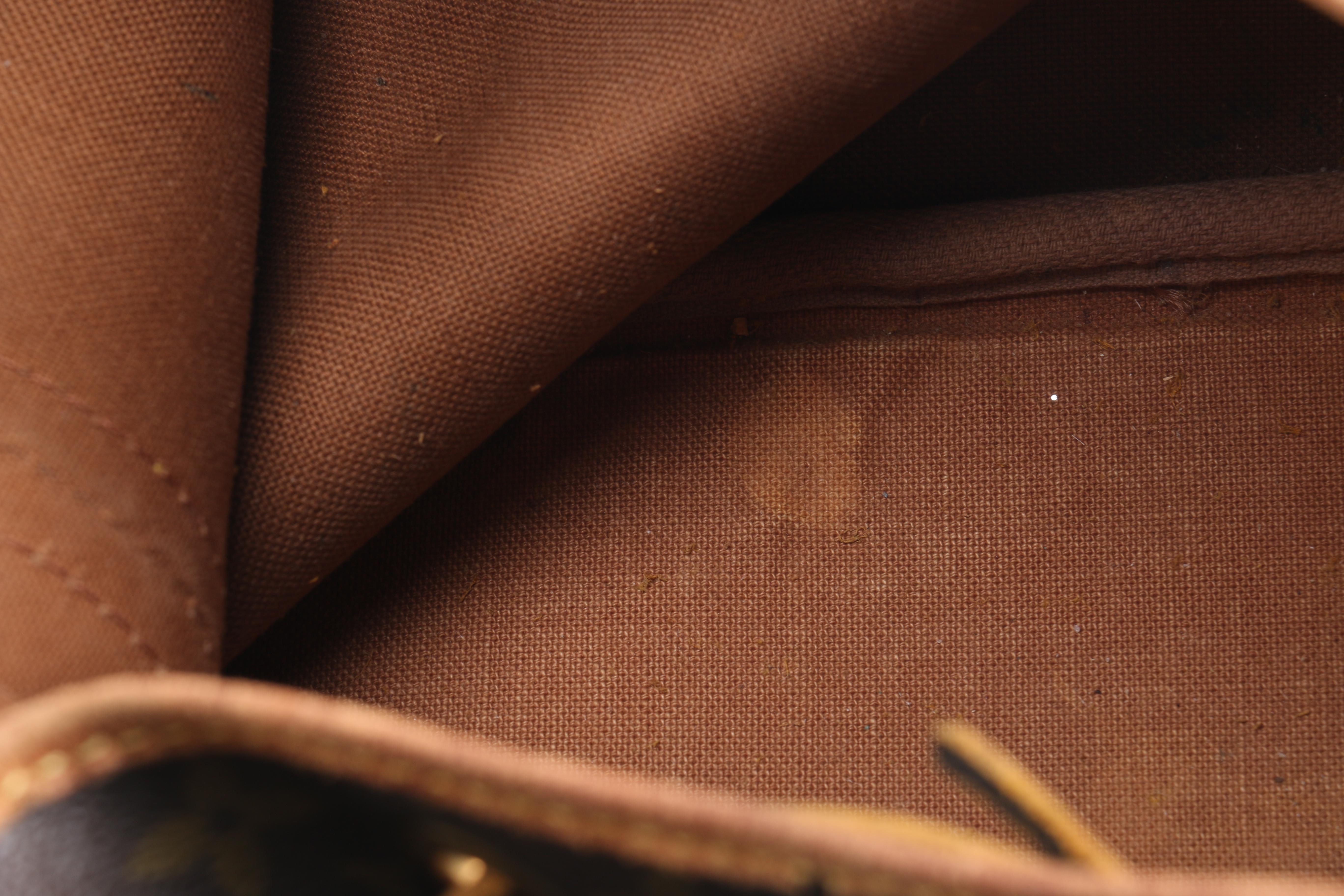 Vintage Louis Vuitton Monogrammed Bucket Bag