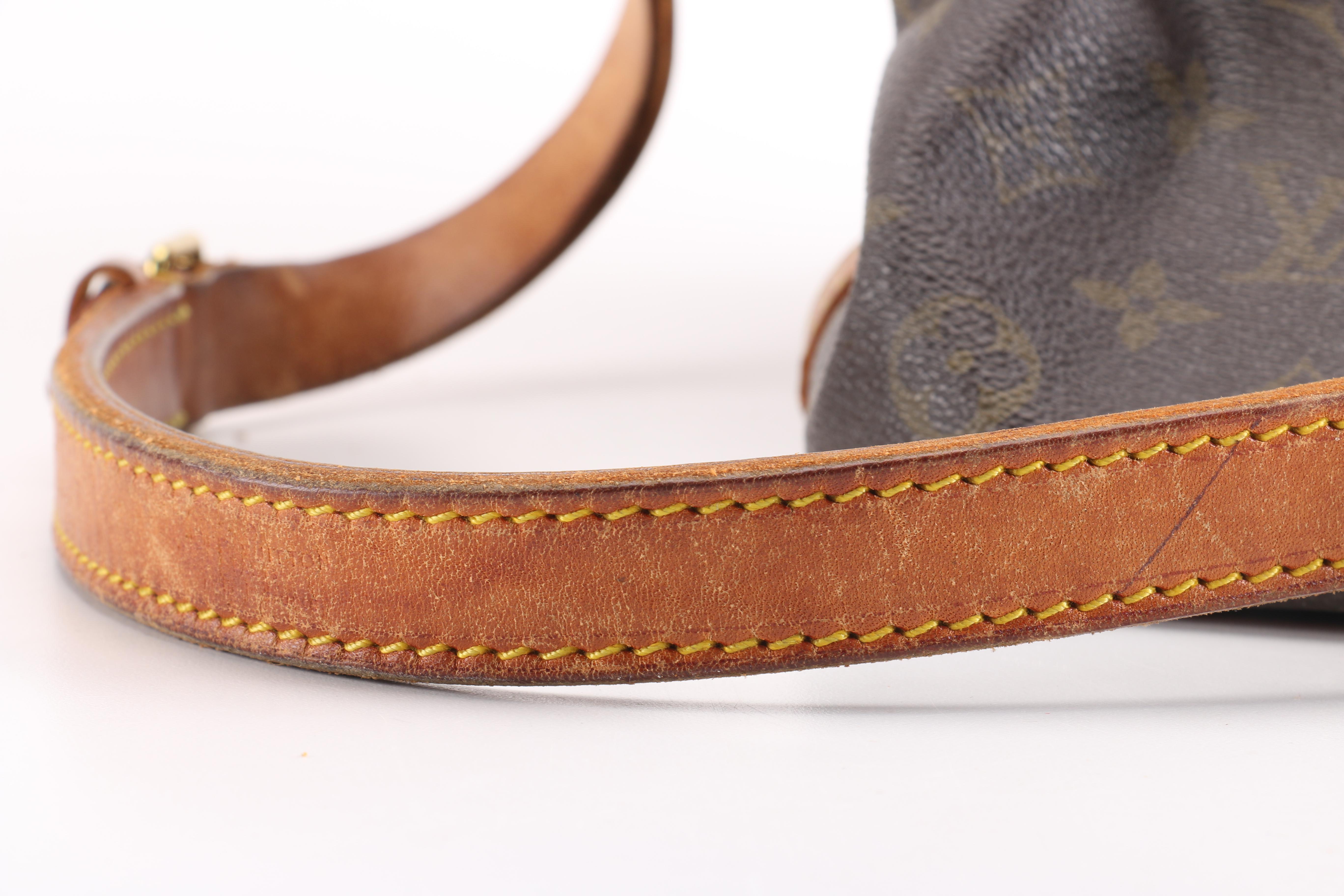 Vintage Louis Vuitton Monogrammed Bucket Bag