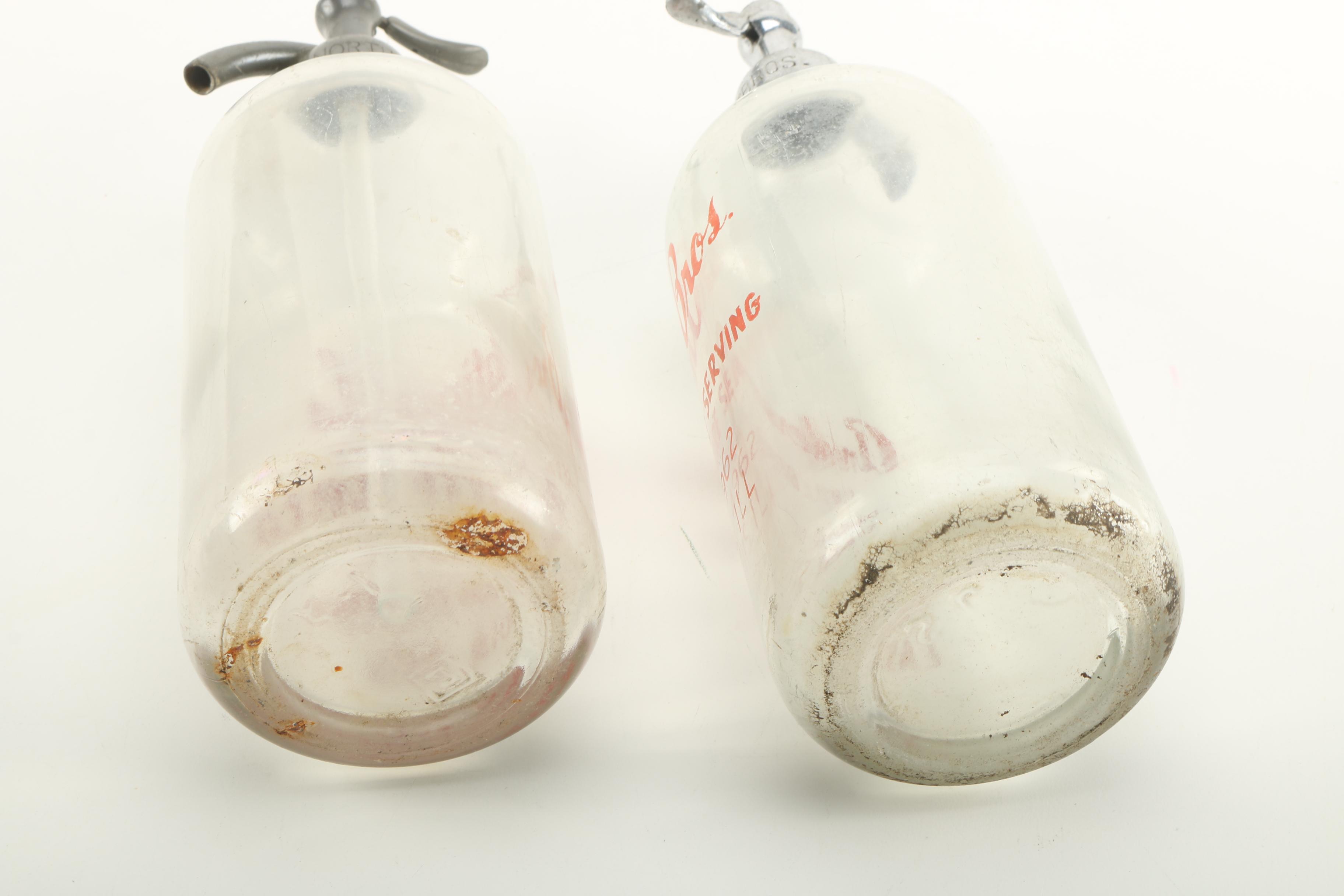Vintage Seltzer Bottles