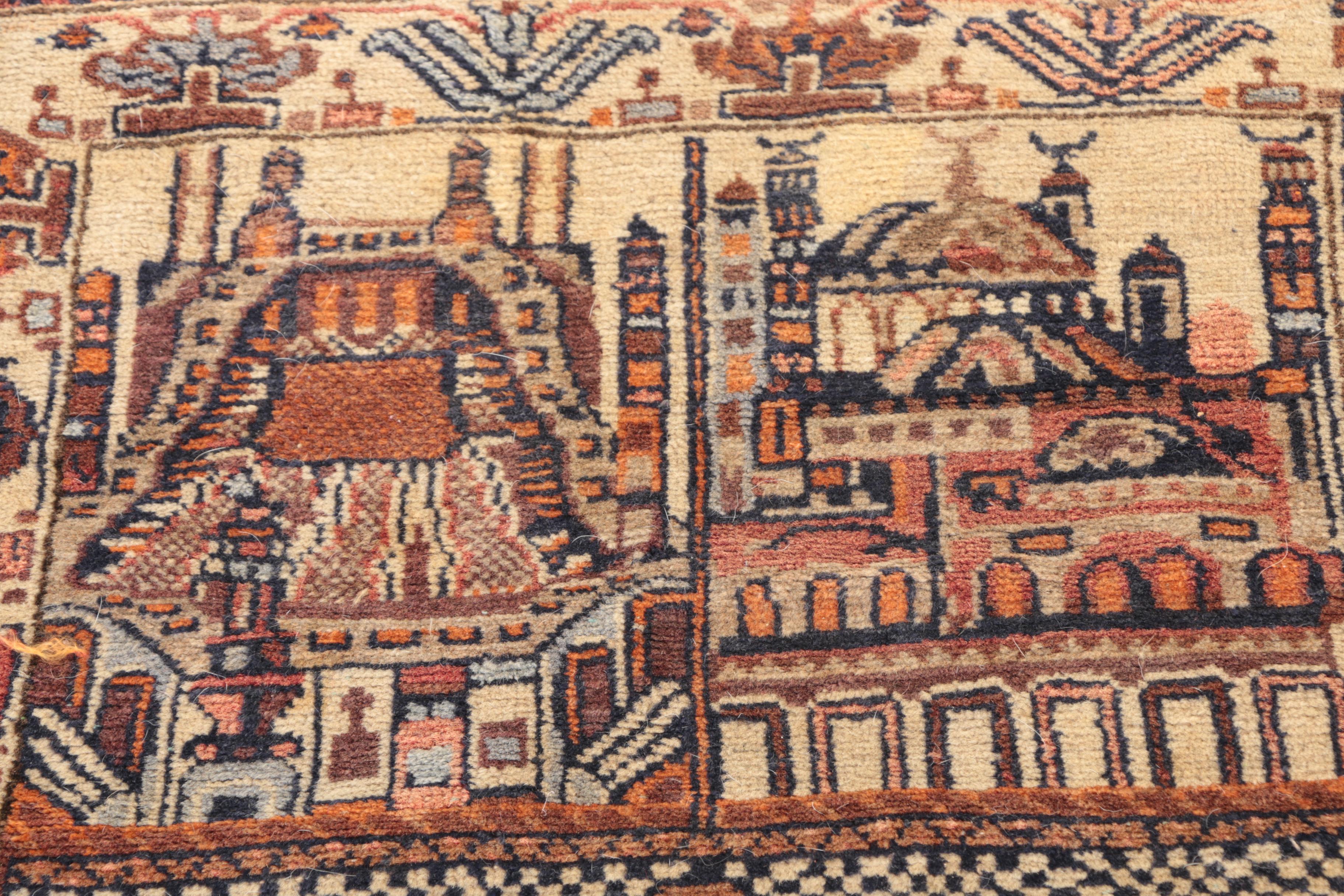 Hand-Knotted Ladik Anatolian Prayer Rug