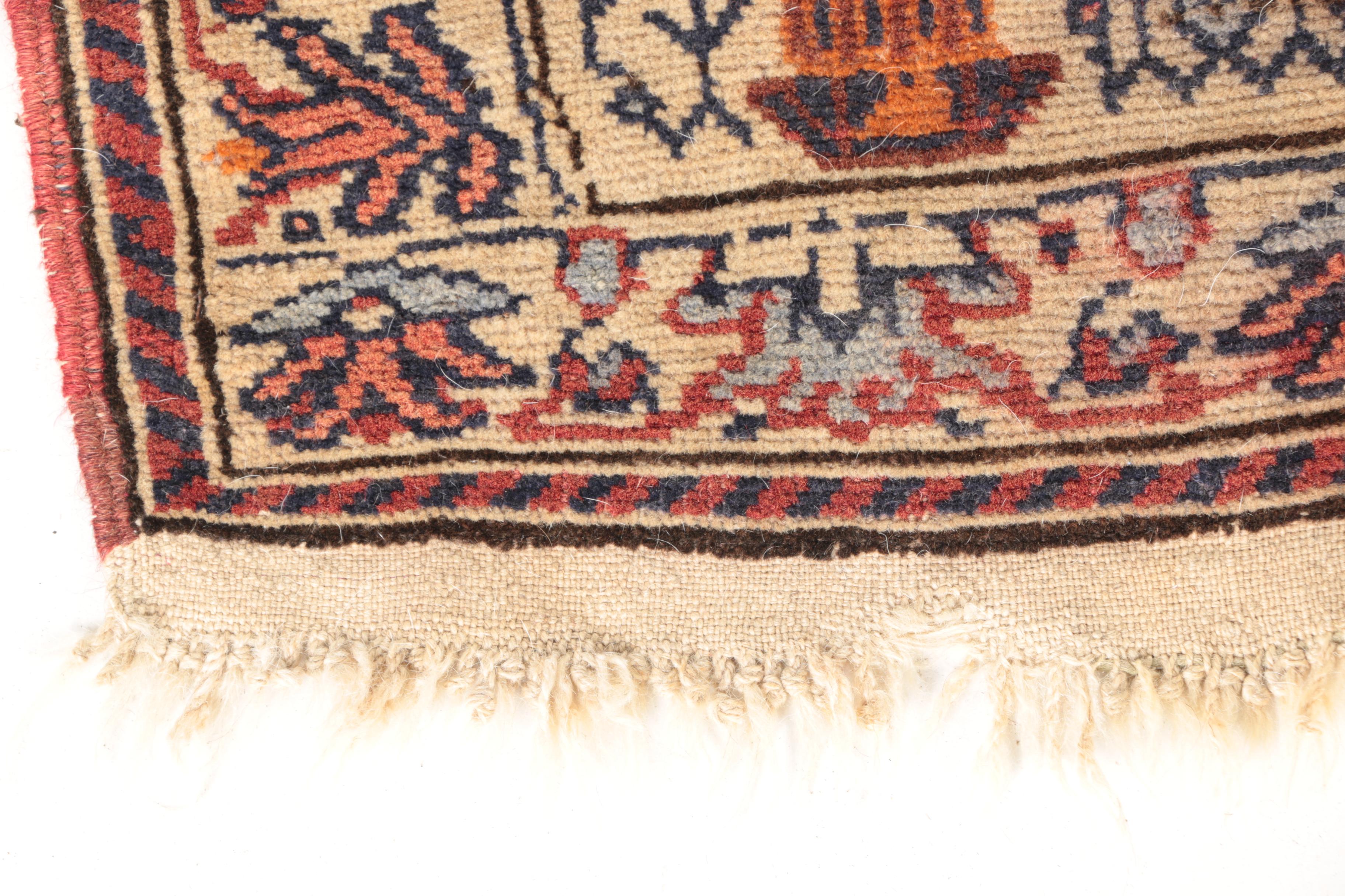 Hand-Knotted Ladik Anatolian Prayer Rug