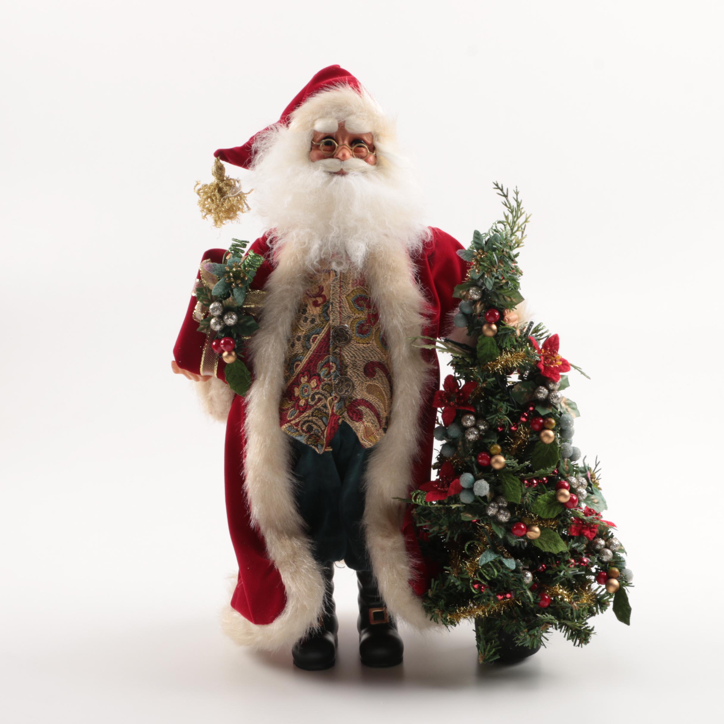 Karen Didion Originals Santa Claus Figurine