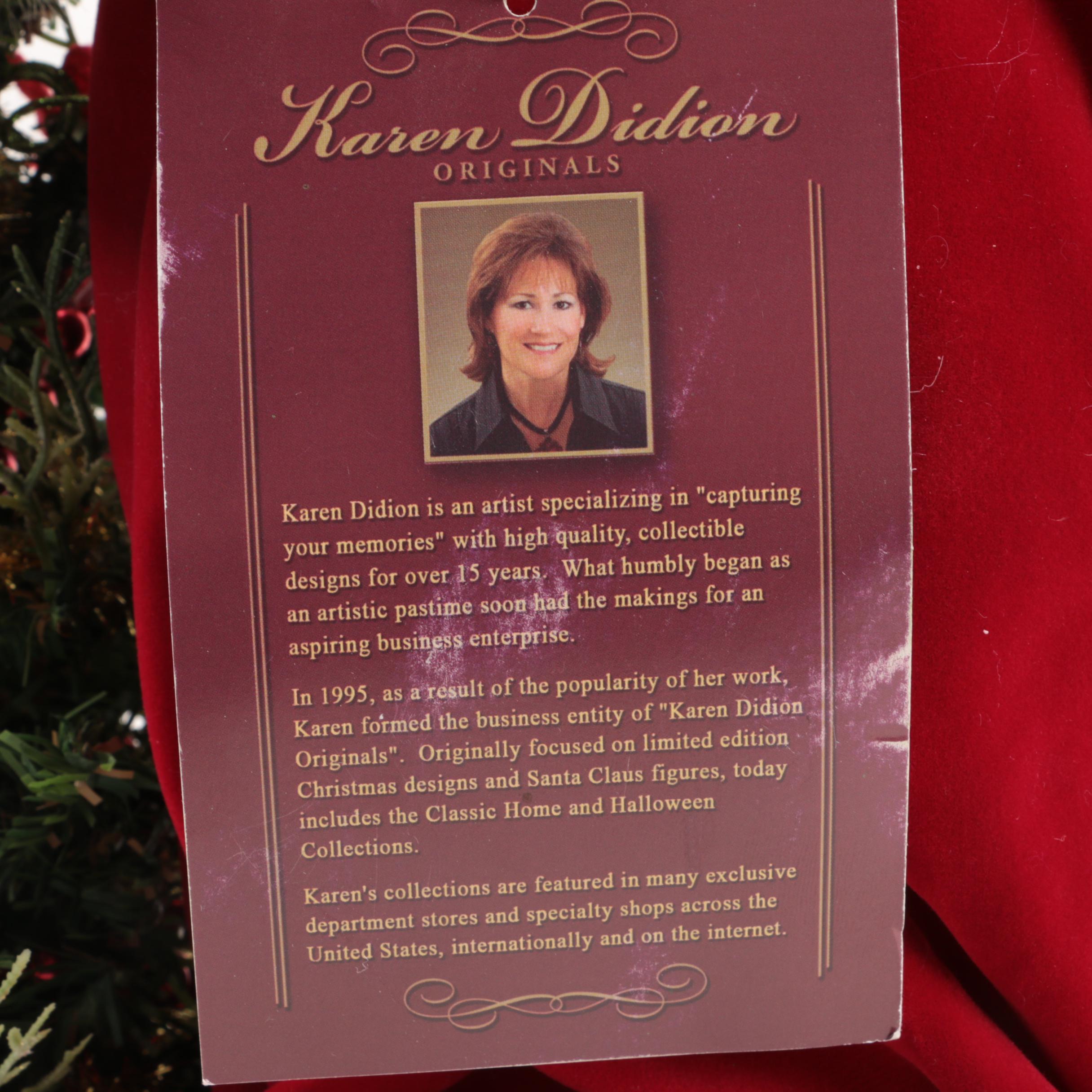 Karen Didion Originals Santa Claus Figurine