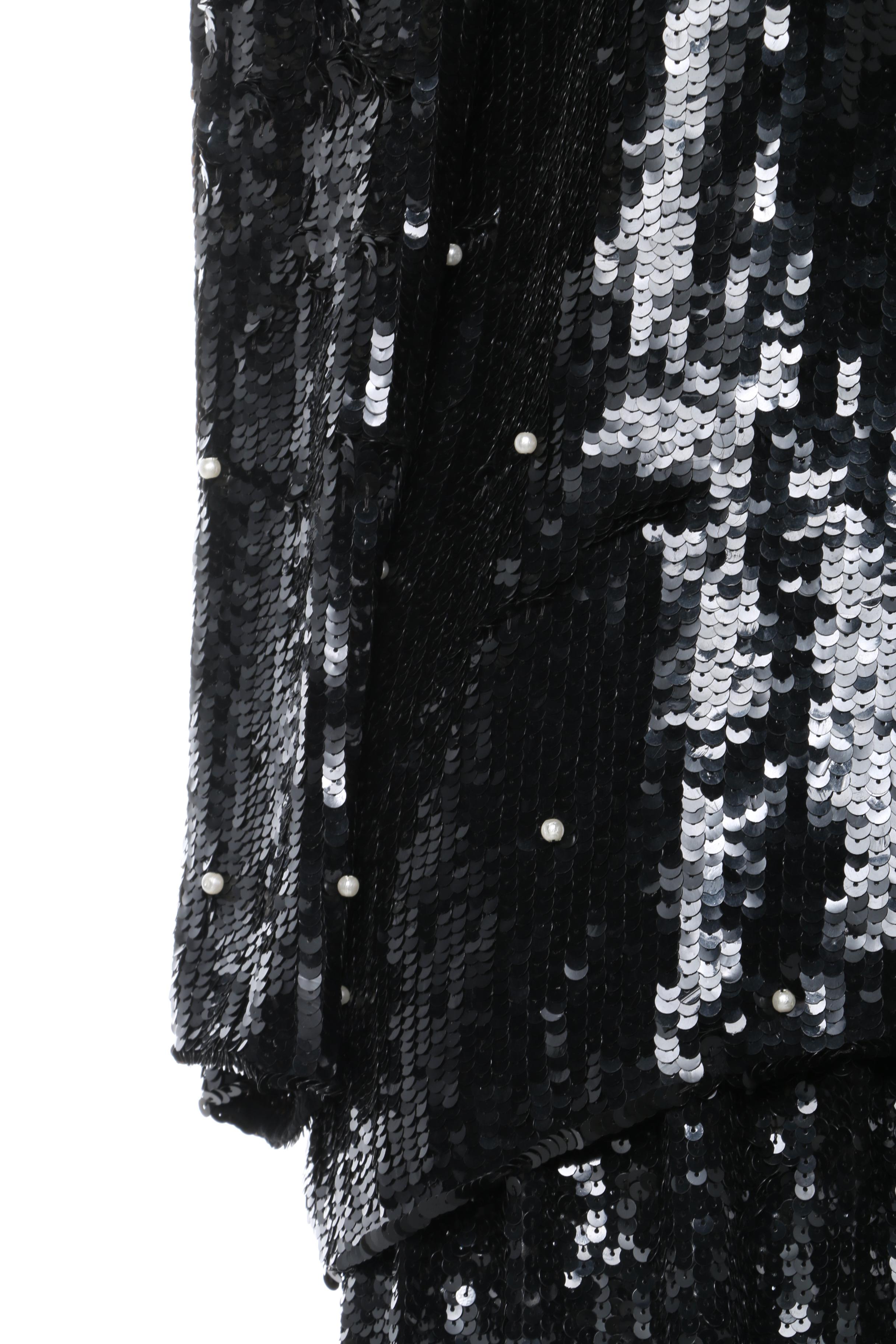 Women's Sequined Skirt and Jacket from Oleg Cassini