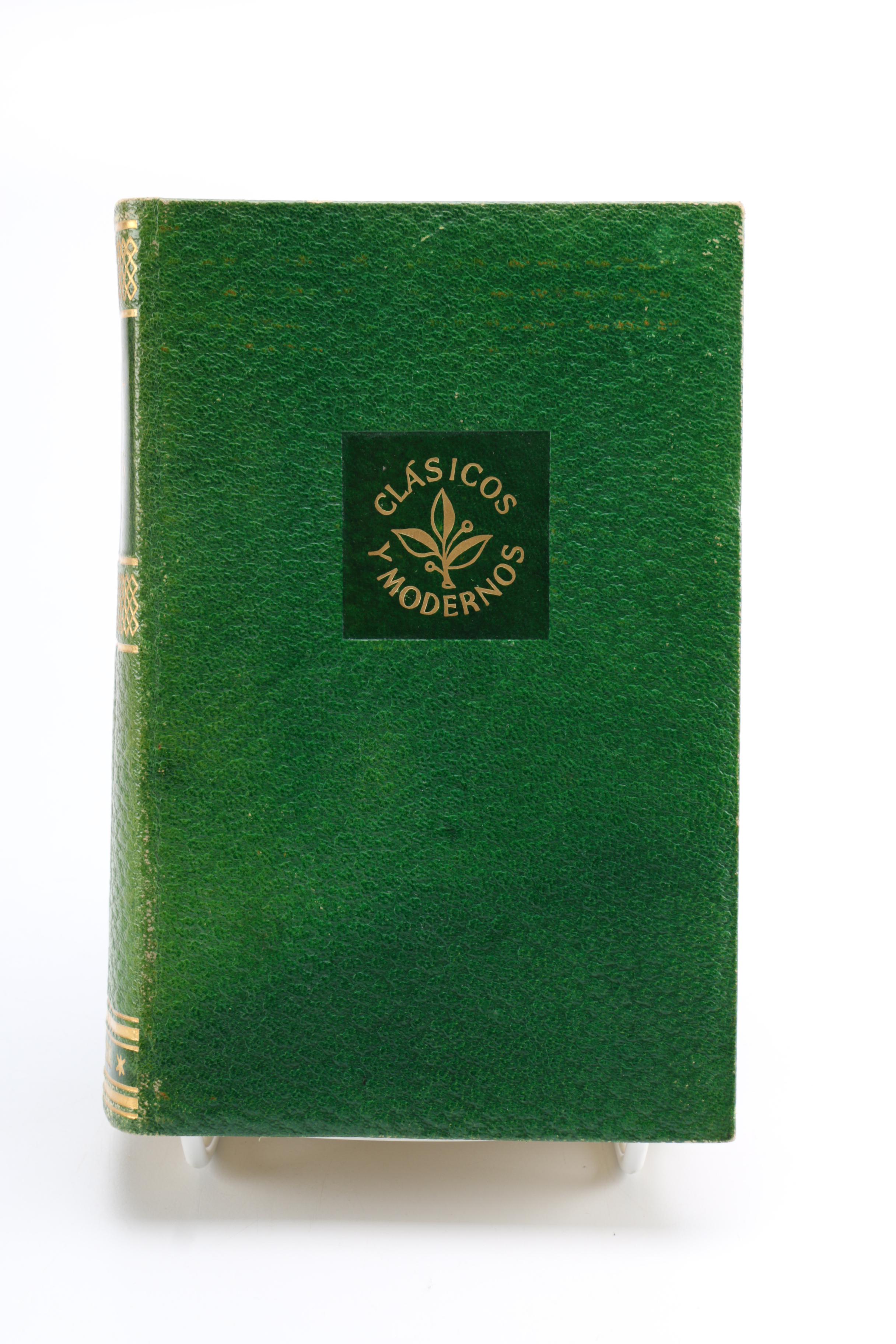 1964 Spanish-Language Complete Works of Cervantes in Two Volumes