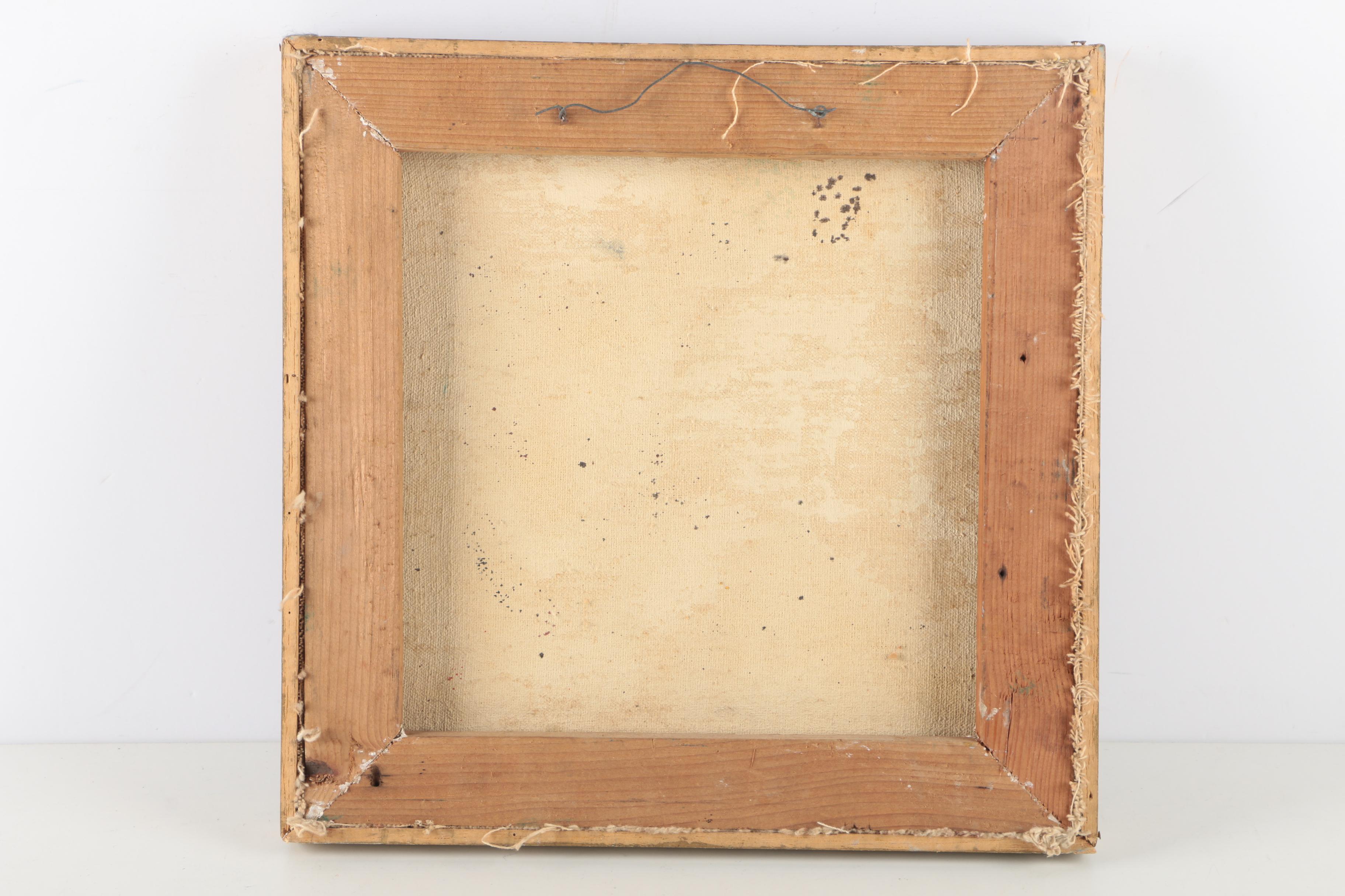 Oil Painting on Canvas of a Lion Cub