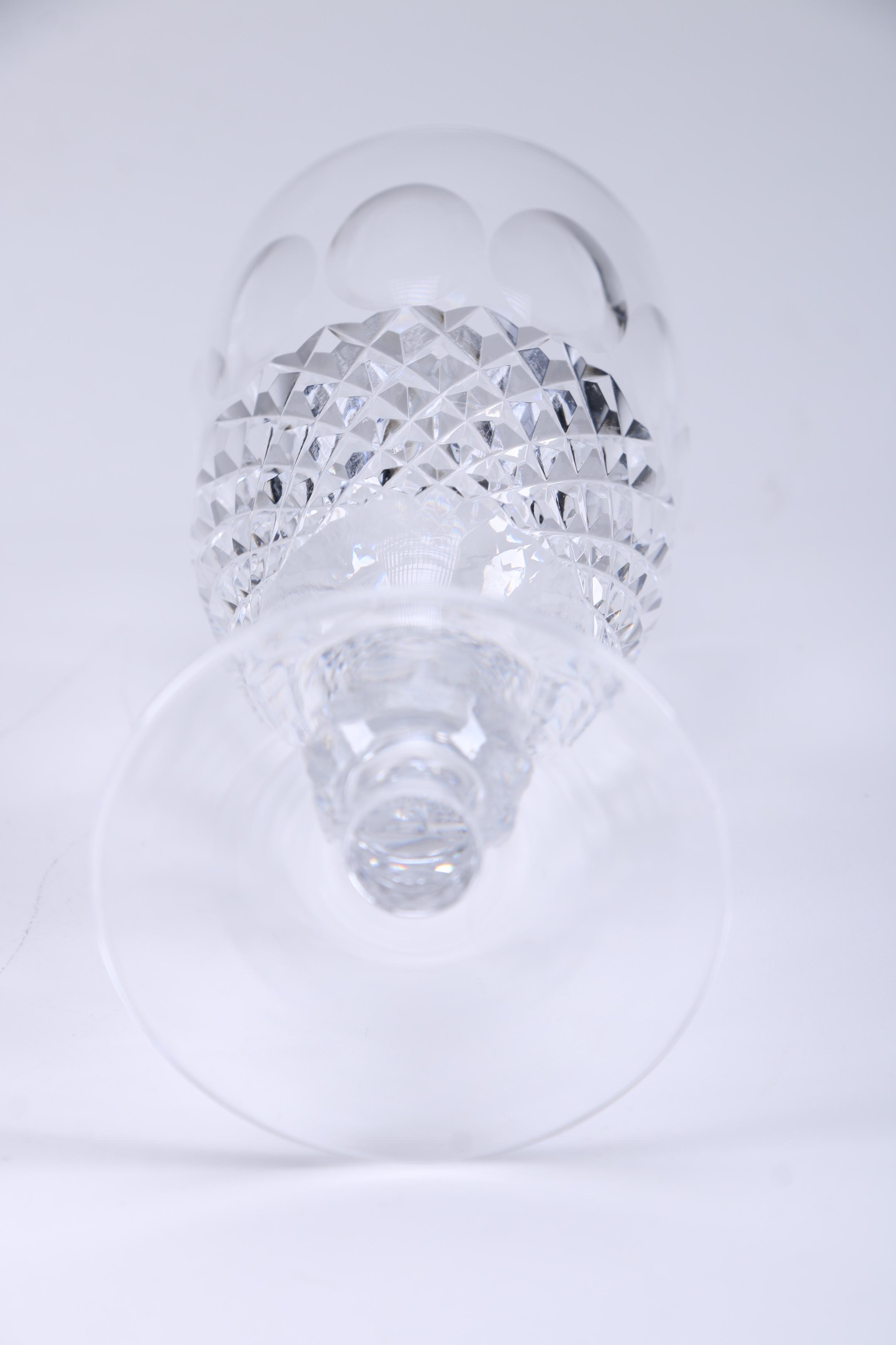 Cut Crystal Sherry Glasses