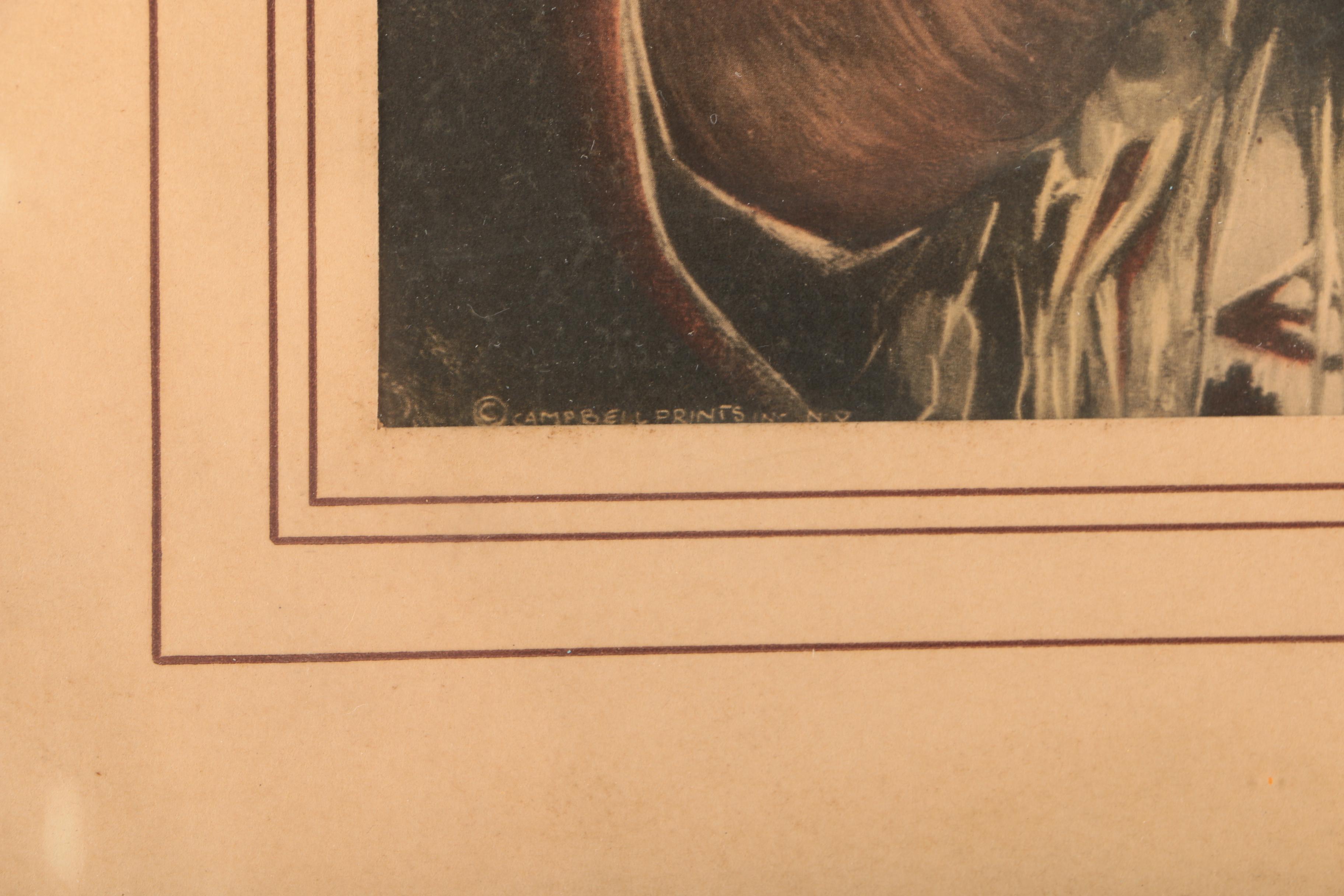 Lithograph After Eanger Irving Couse "Treasure Jar"