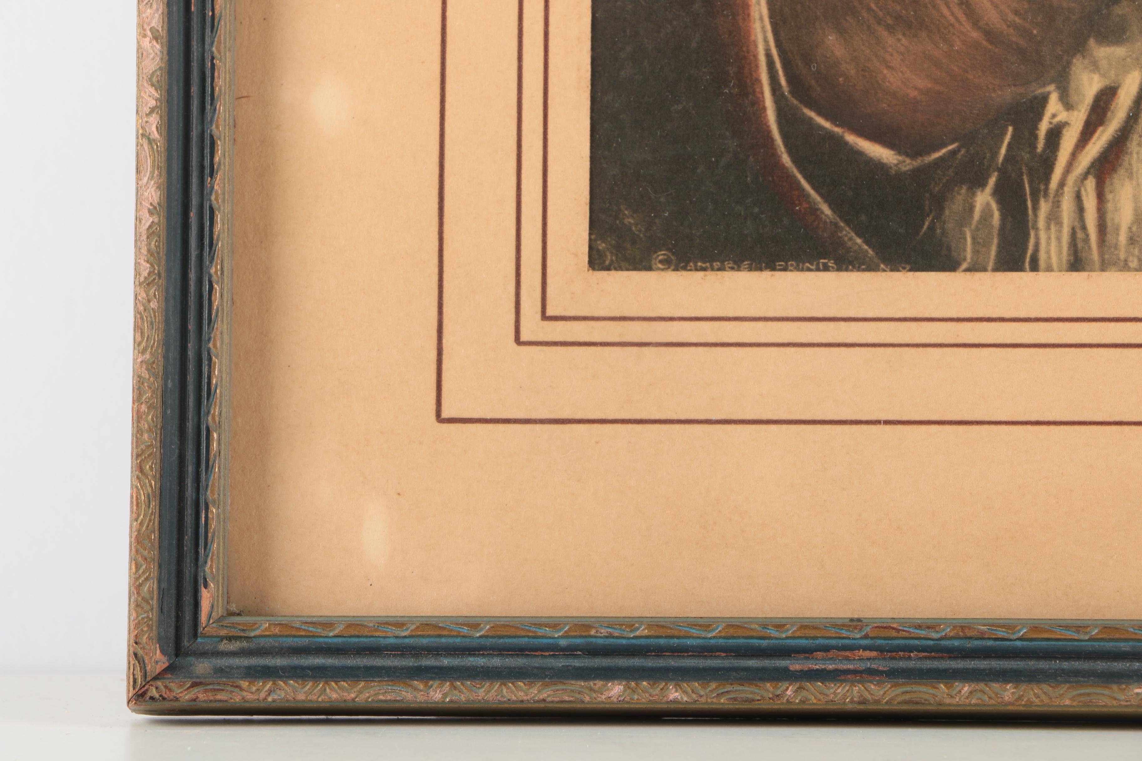 Lithograph After Eanger Irving Couse "Treasure Jar"