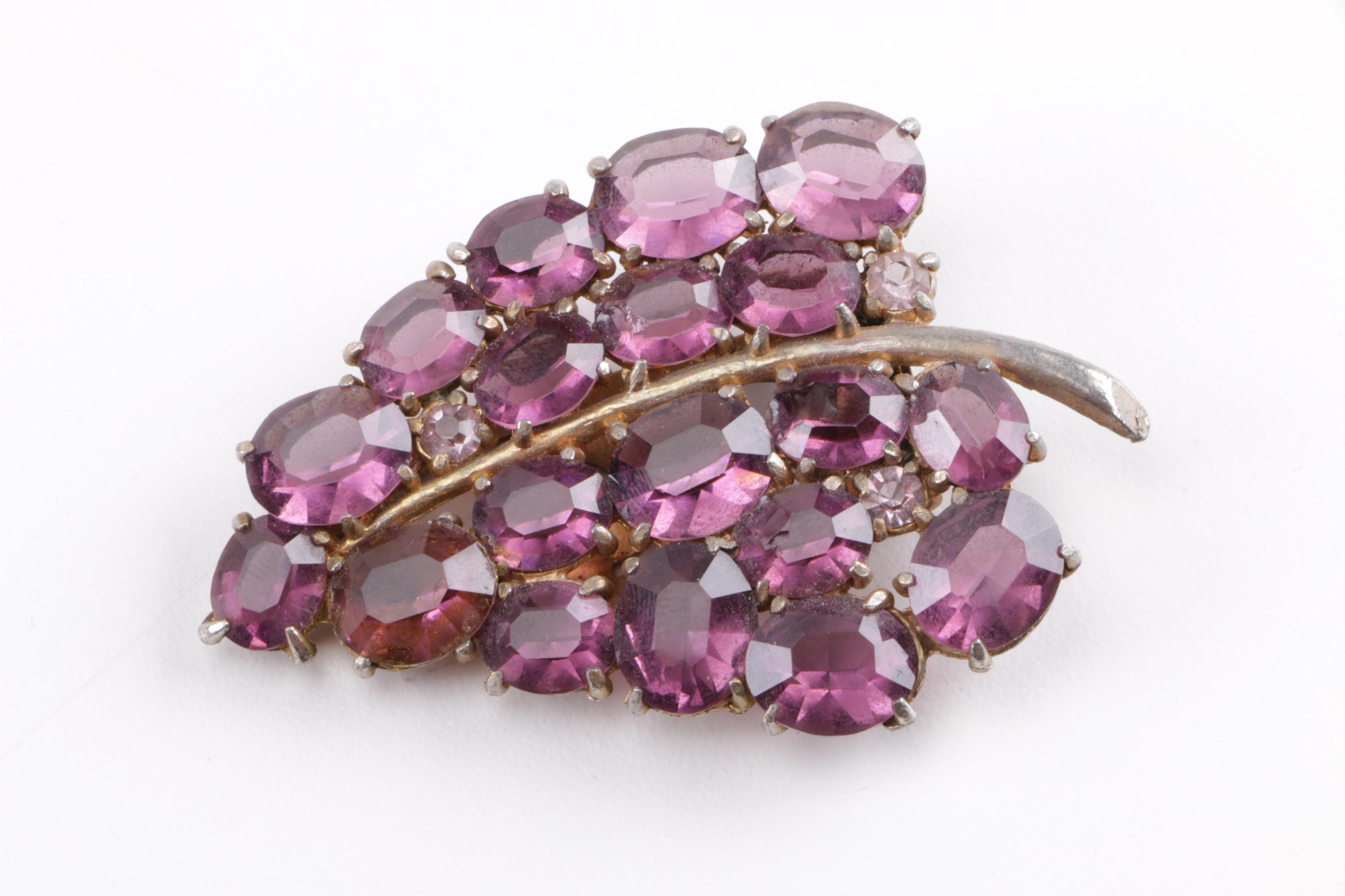 Costume Jewelry Including a Hair Locket Necklace