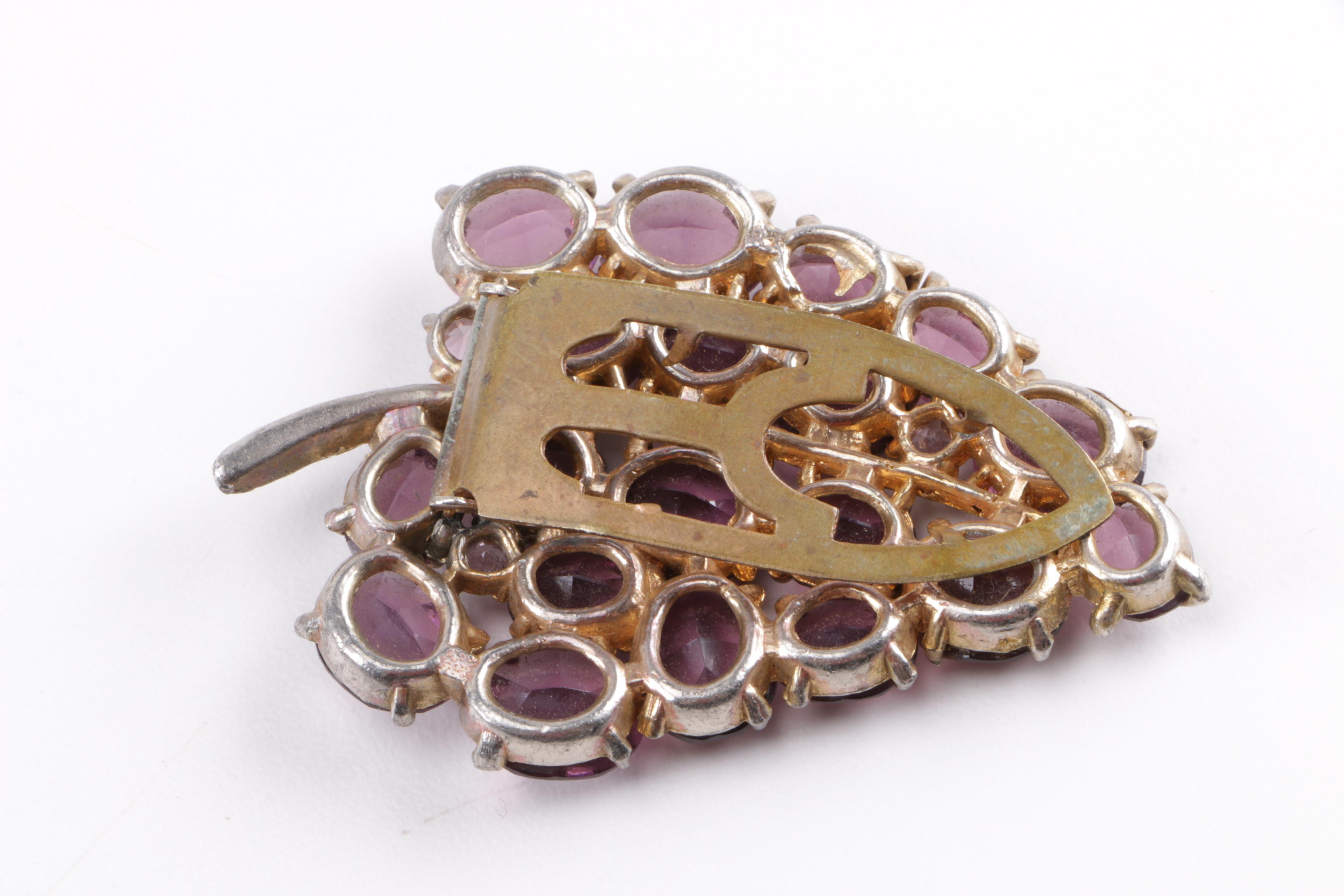 Costume Jewelry Including a Hair Locket Necklace