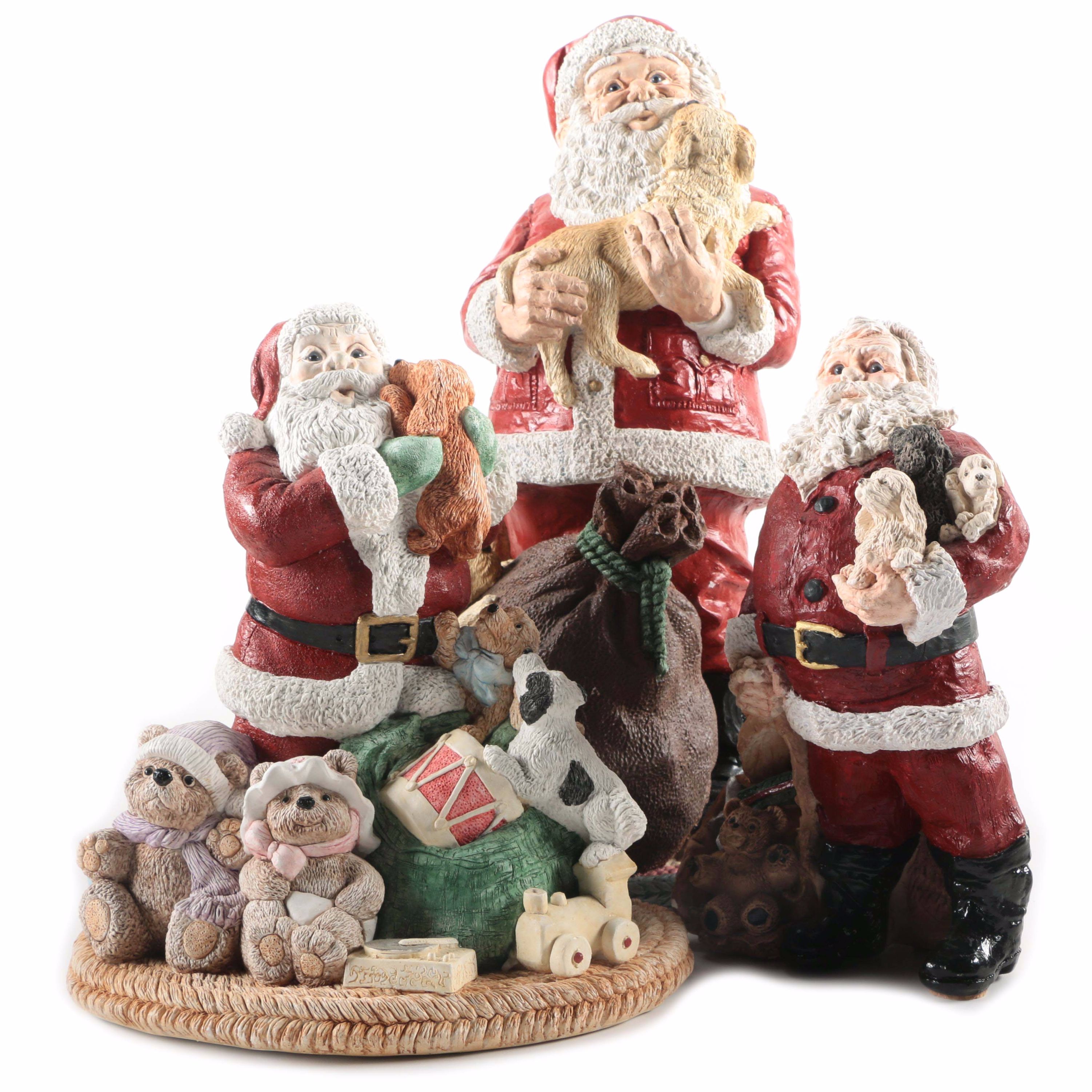 United Design "The Legend of Santa Claus" Ceramic Figurines