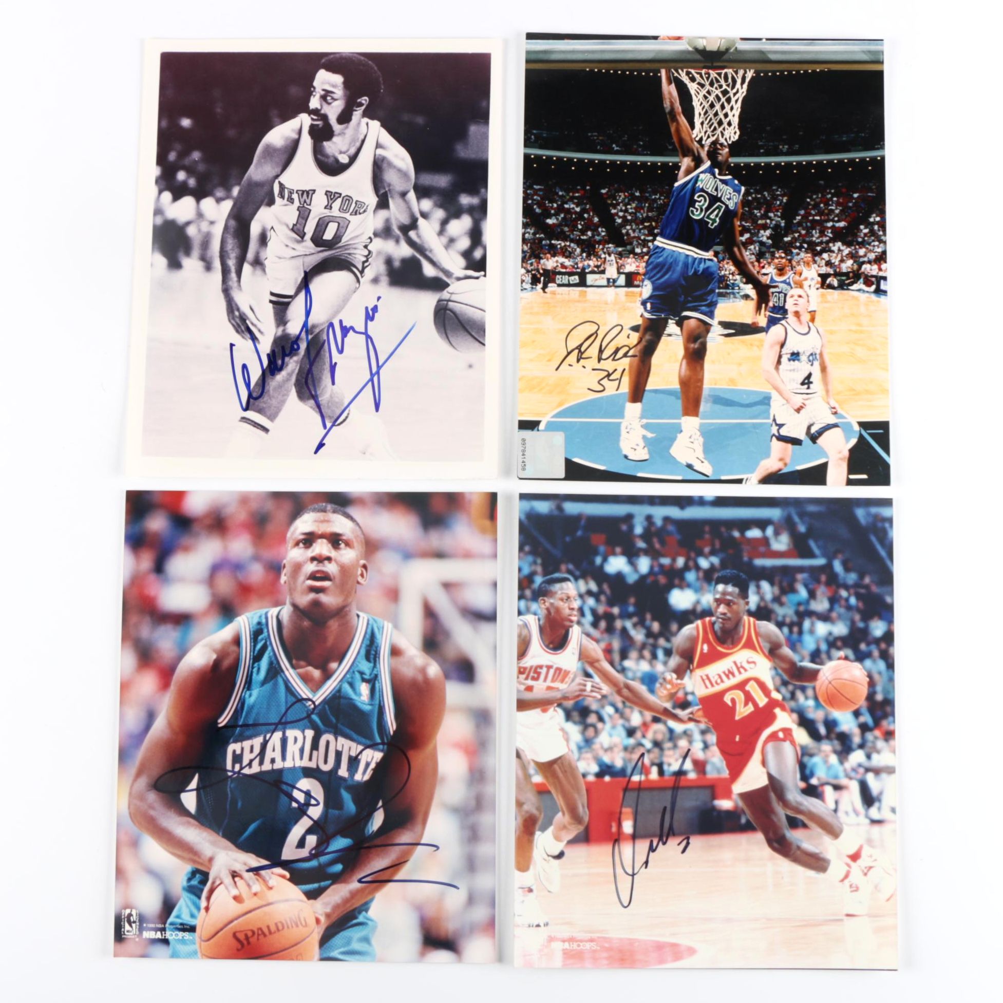 Autographed NBA Basketball Photographs