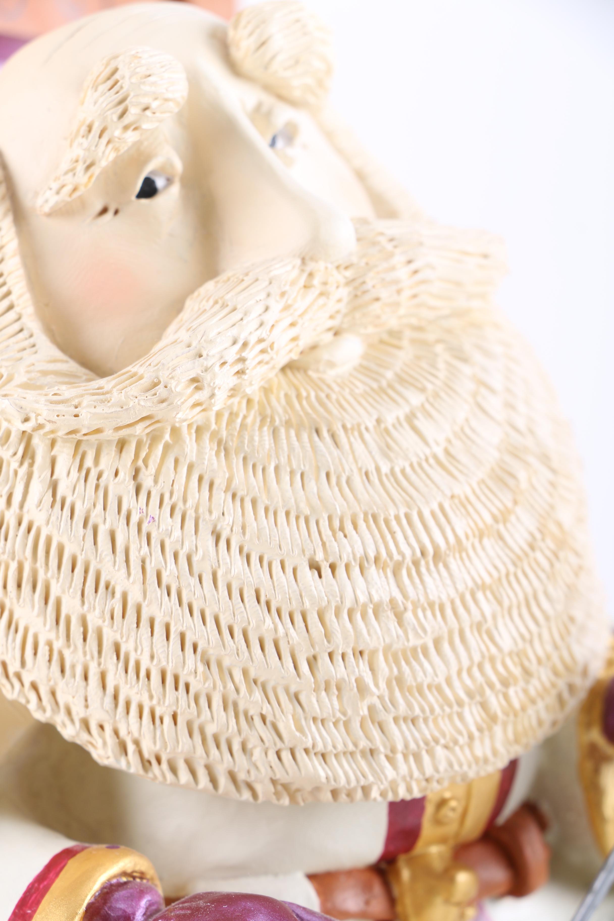 Collection of "Just Believe" Santa Figurines